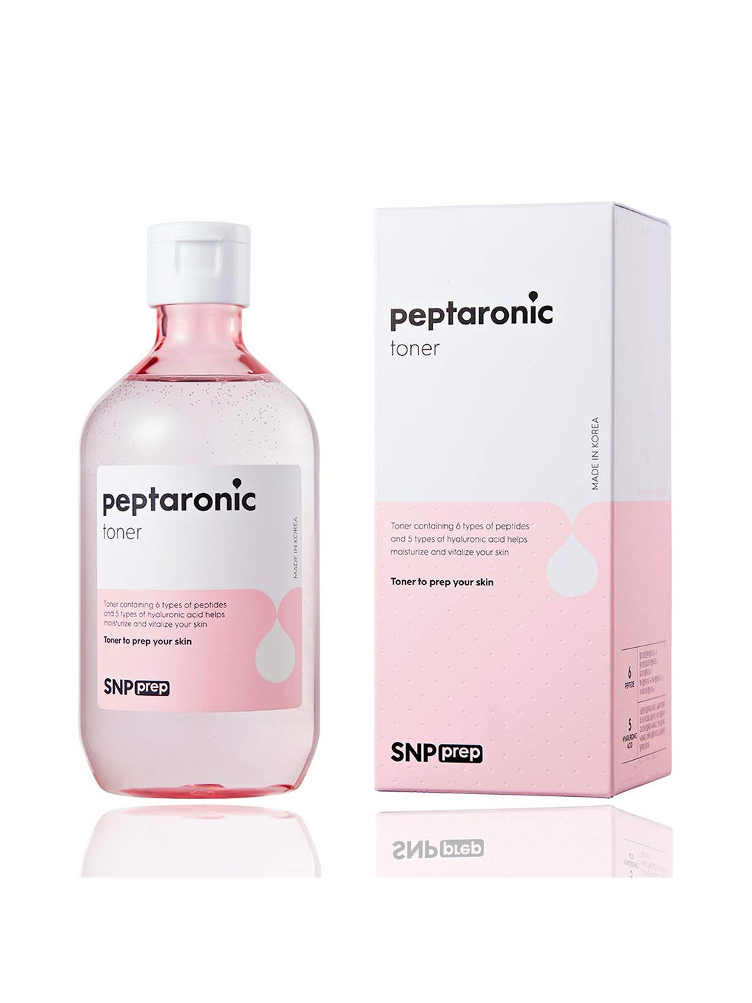 Buy SNP Prep Peptaronic Toner With 6 Types Of Peptides & 5 Types Of ...