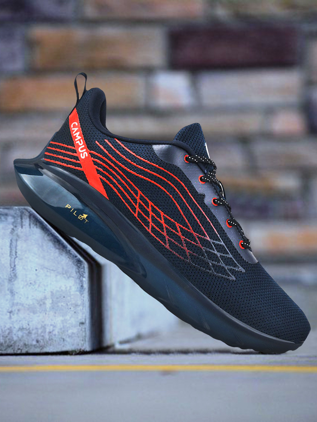 Buy Campus Men Navy Blue Mesh Running Shoes Sports Shoes for Men