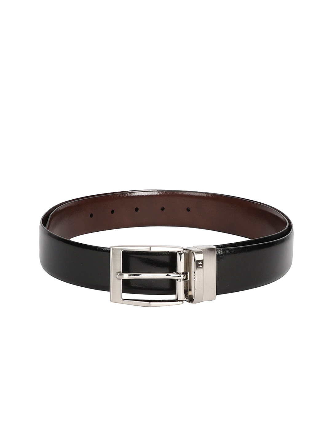 Buy Van Heusen Men Black Leather Belt - Belts for Men 18045484 | Myntra