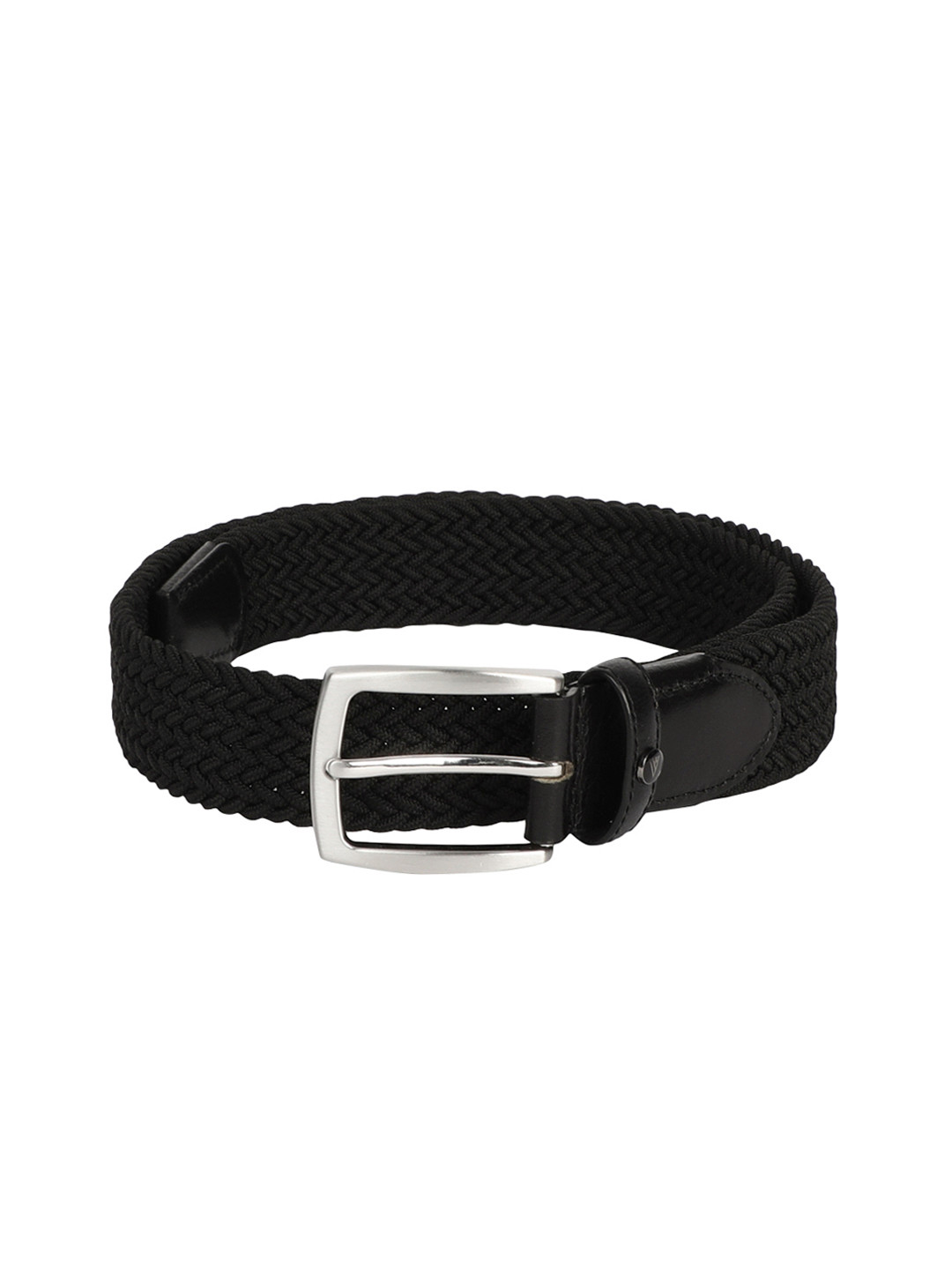 Buy Van Heusen Men Black Leather Belt Belts for Men 18045520 Myntra