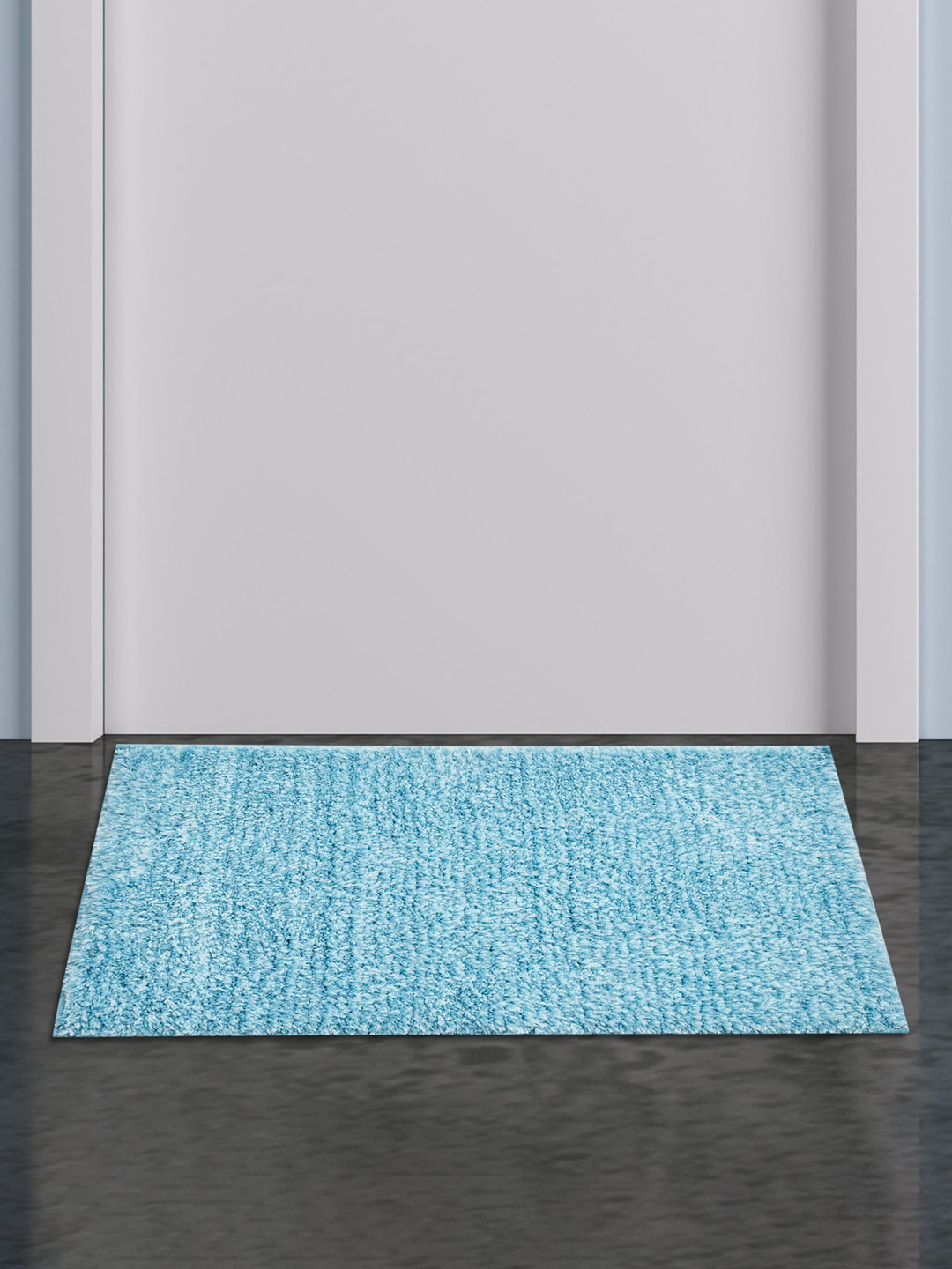Buy Home Centre Teal Pristine Hipo Contour Bath Mat Floor Mats