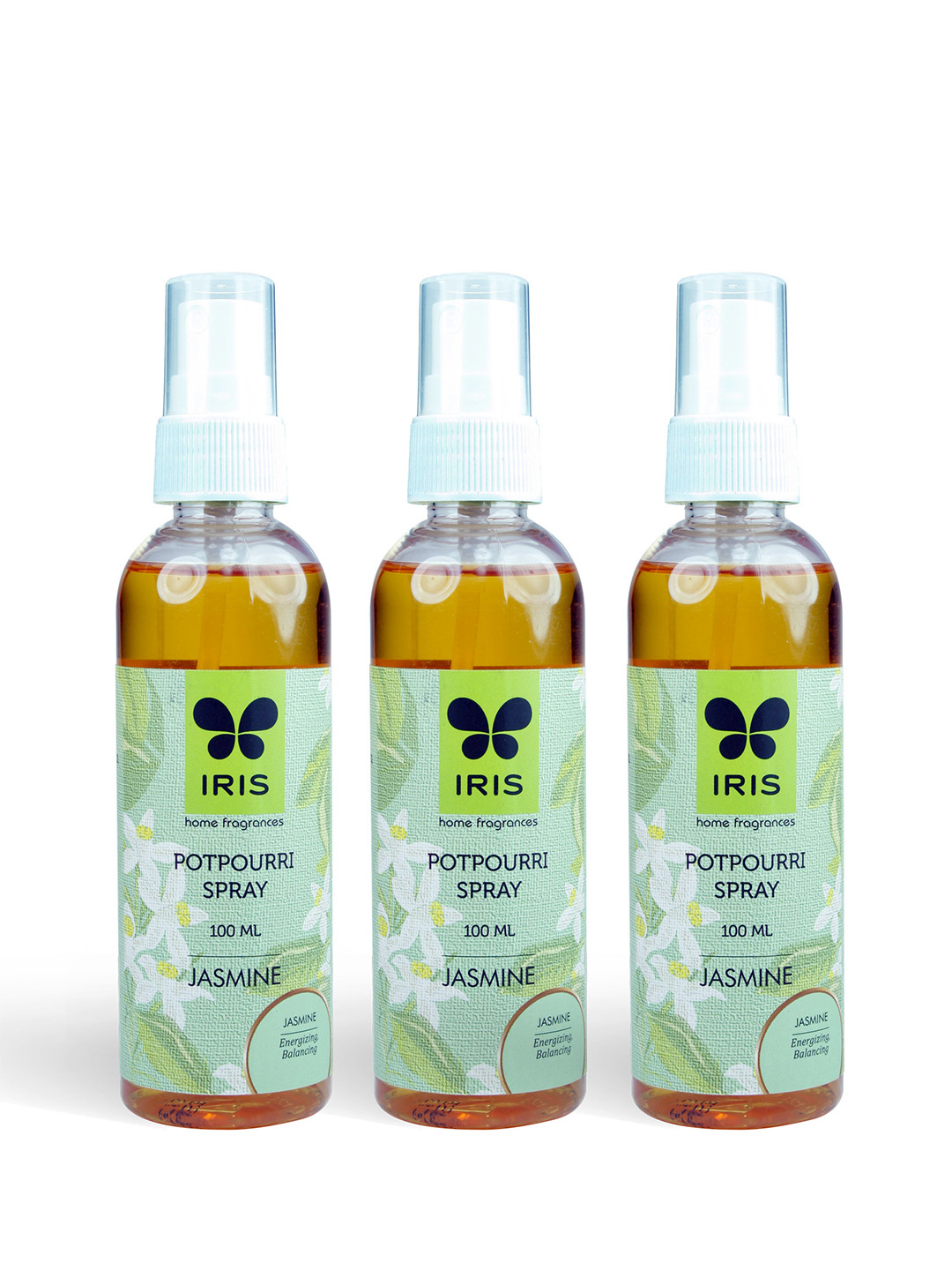 Buy Iris Set Of 3 Jasmine Potpourri Spray Handheld Air Fresheners for