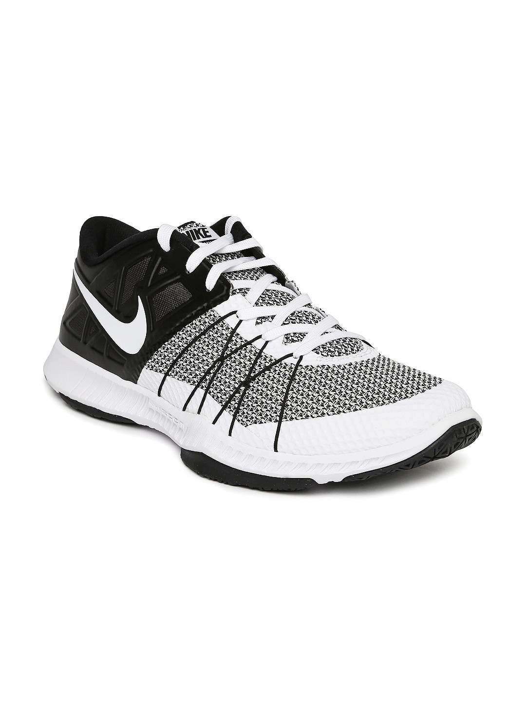 mens black nike training shoes