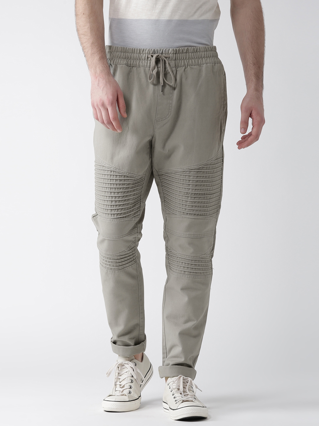 panelled track pants