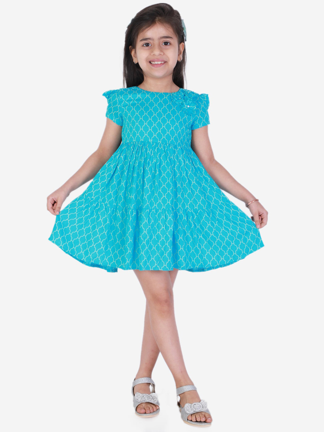Buy KidsDew Kids Girls Blue Dress Dresses for Girls 18056352 Myntra