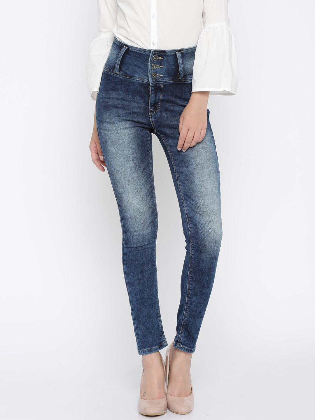 Buy Deal Jeans Women Blue High Rise Skinny Fit Jeans Jeans for Women