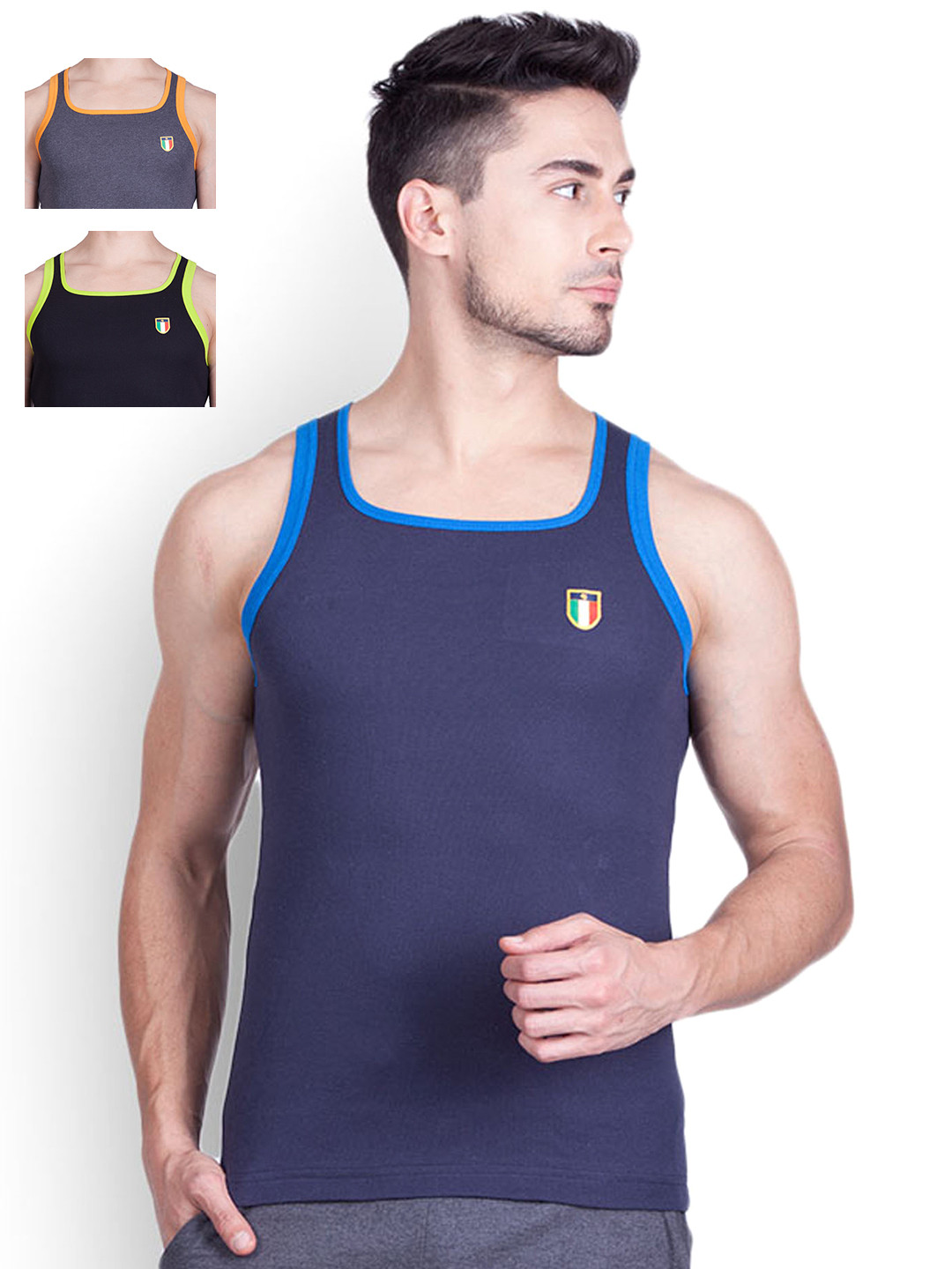 Buy ONN Pack Of 3 Innerwear Vests NR942 Innerwear Vests for Men