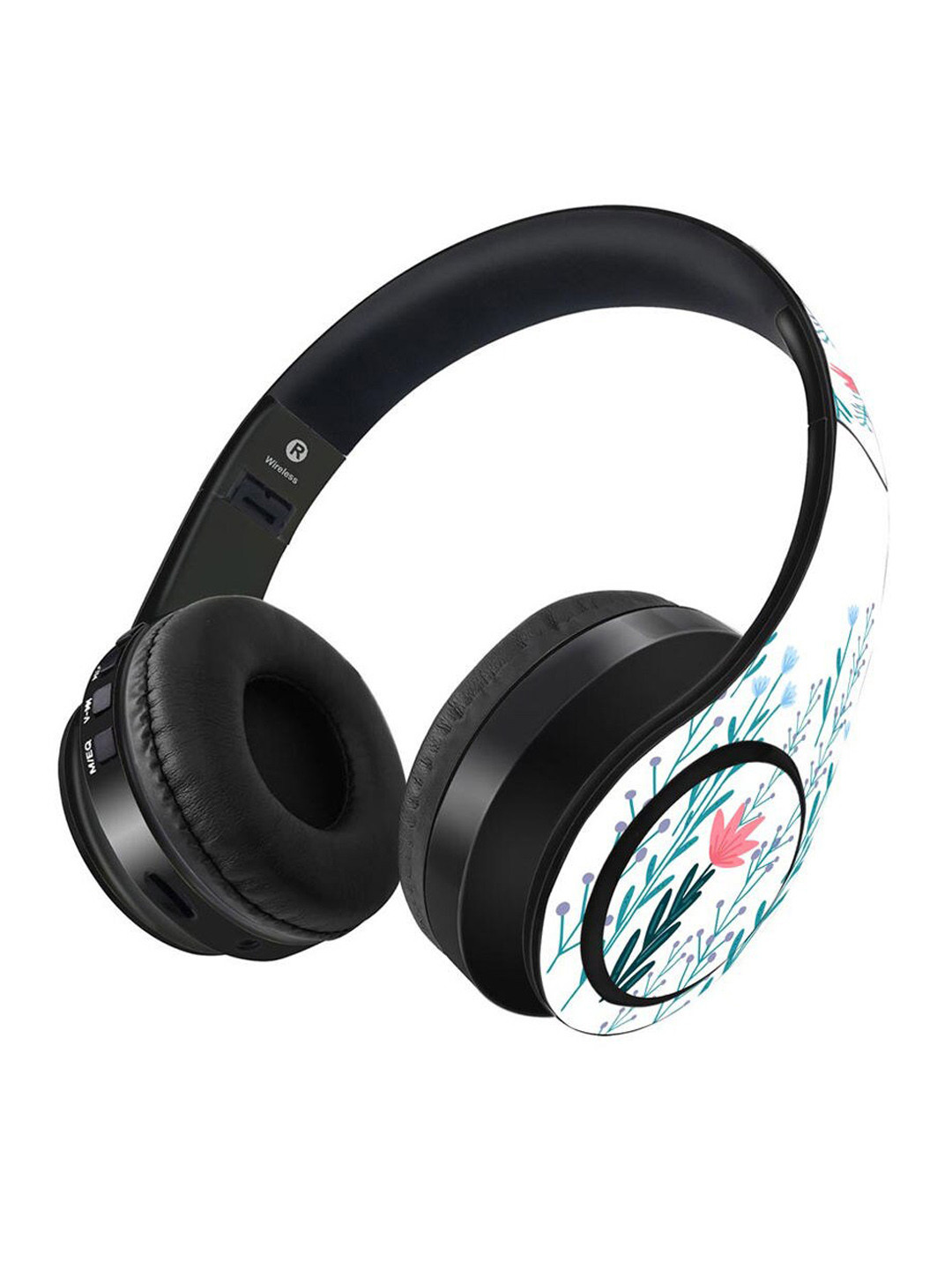 Buy Macmerise White SK Cozy Coral Pro Wireless On Ear Headphones With 9