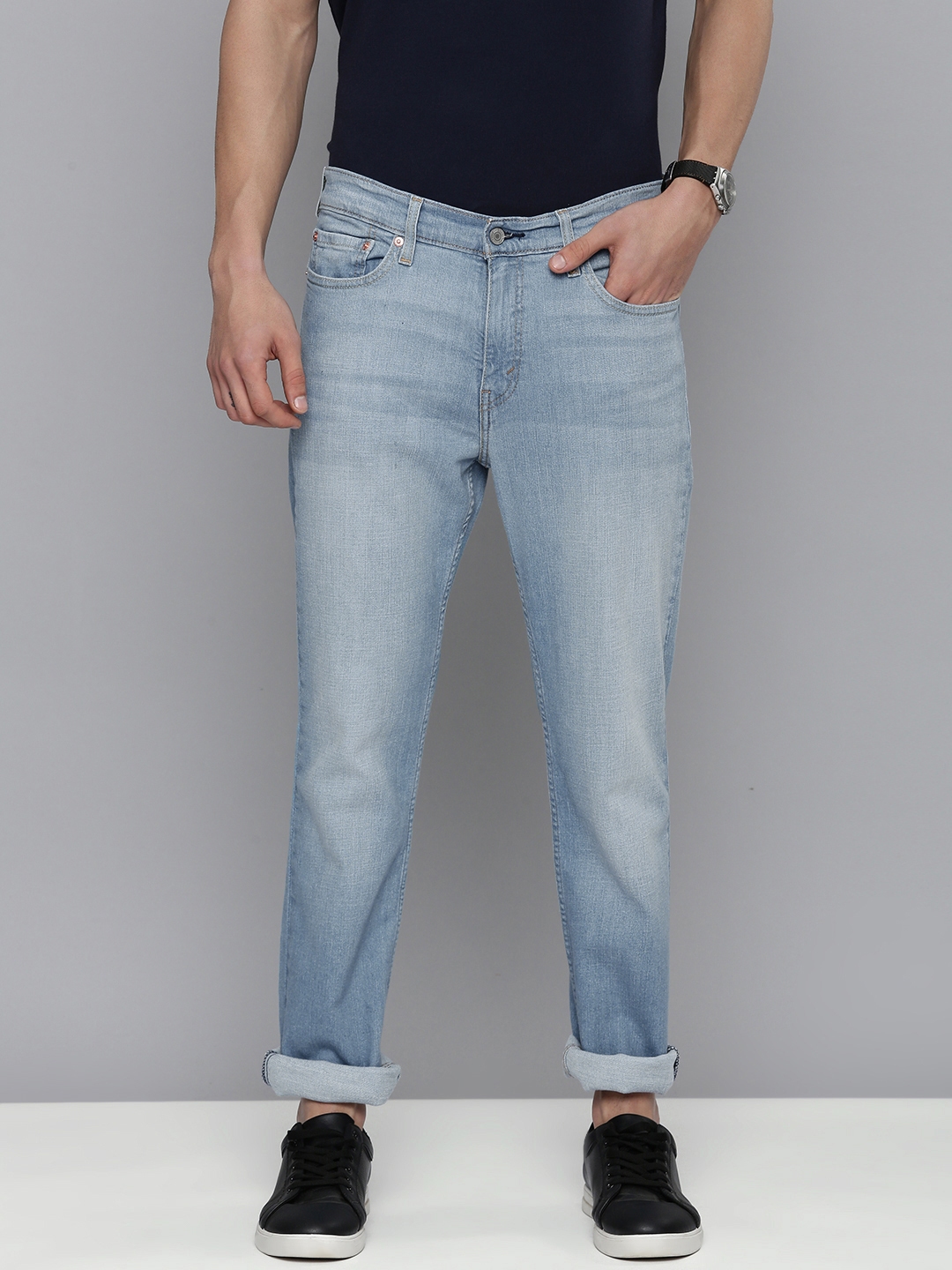 Buy Levis Men Blue Slim Fit Light Fade Stretchable Jeans - Jeans for ...