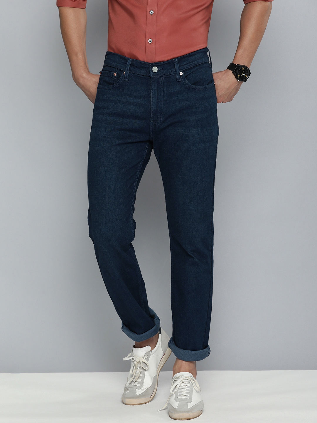 Buy Levis Men Blue 511 Slim Fit Light Fade Stretchable Jeans Jeans For Men 18074926 Myntra 