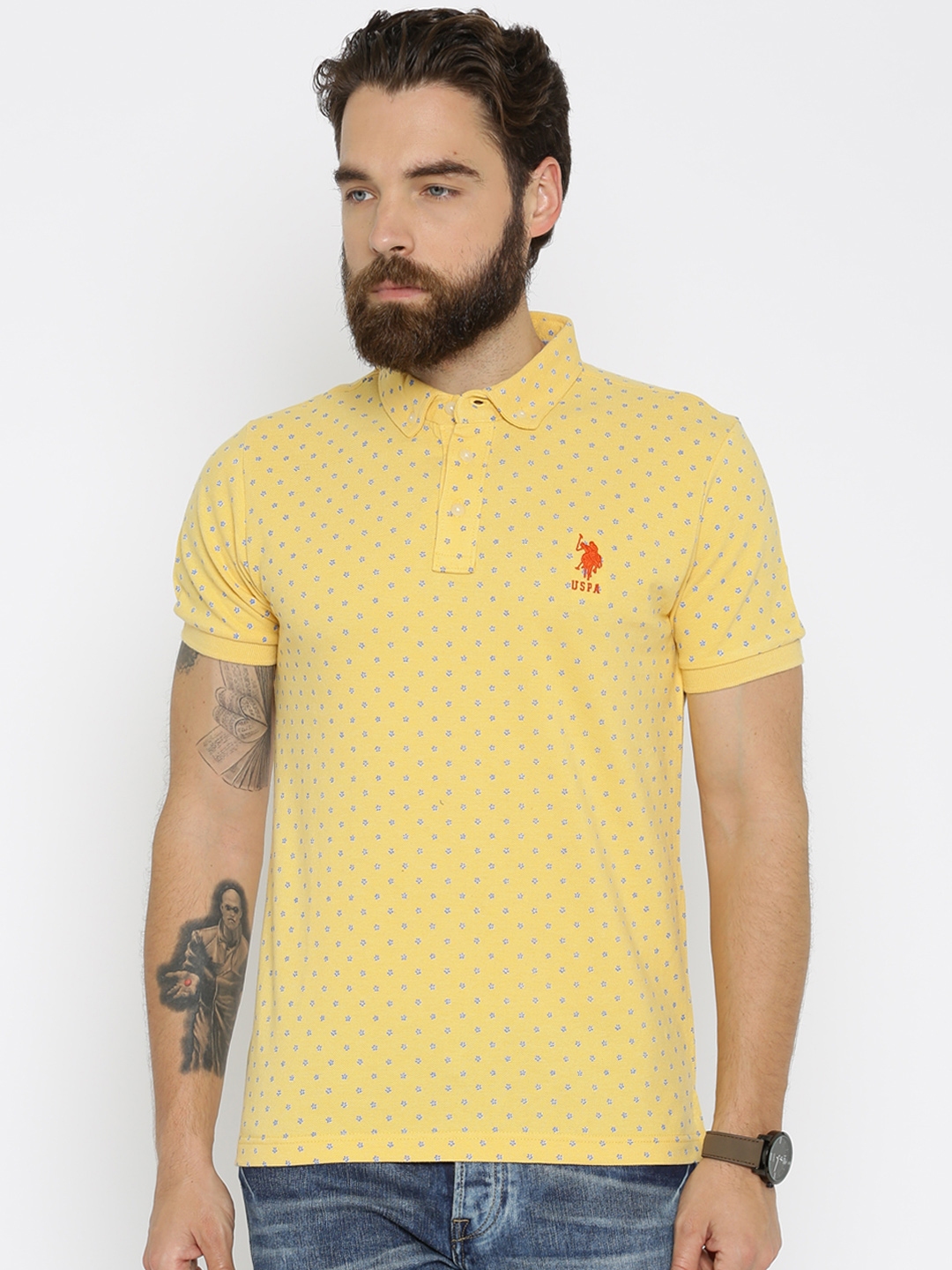 myntra us polo shirt