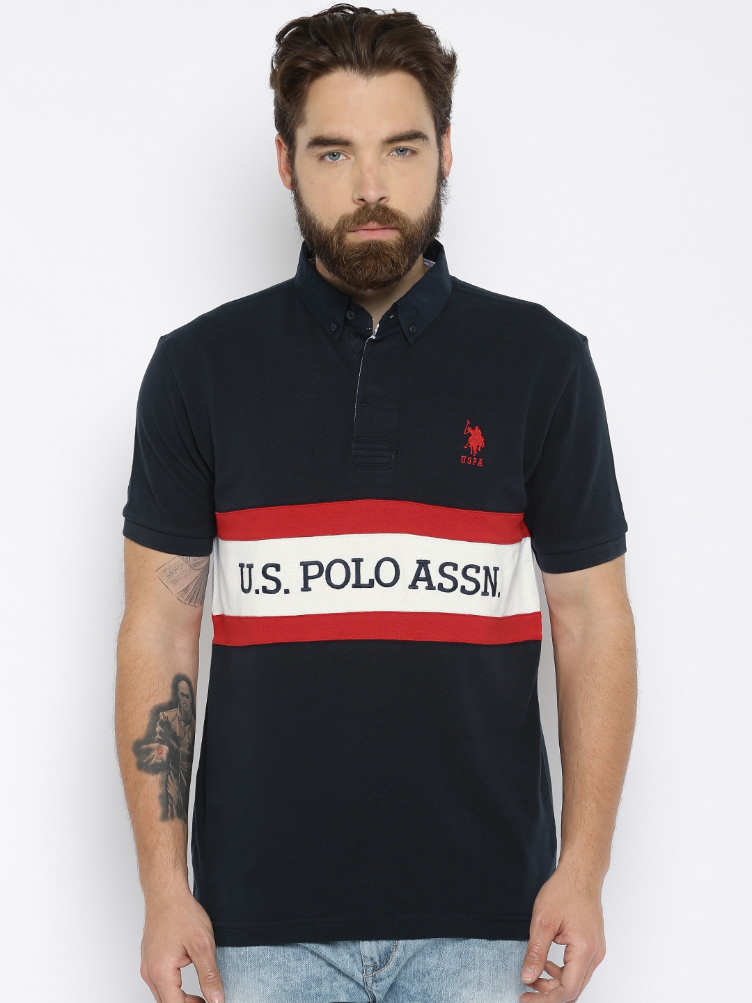myntra us polo shirt