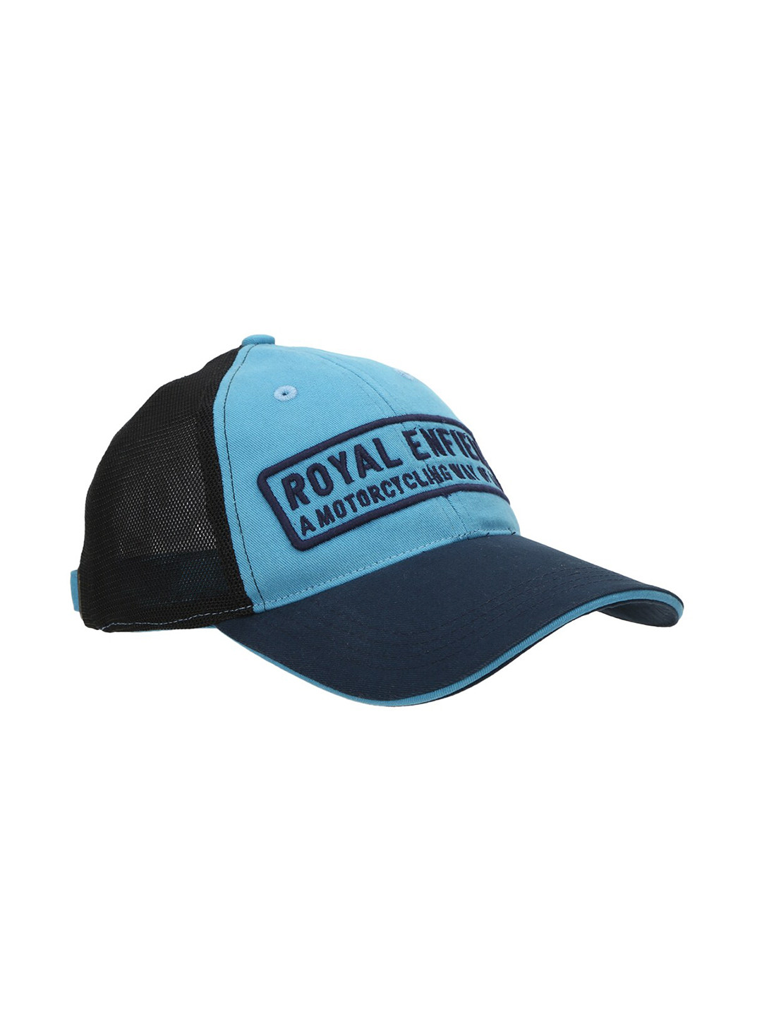 Buy Royal Enfield Men Blue Cotton Baseball Cap Caps for Men 18081454