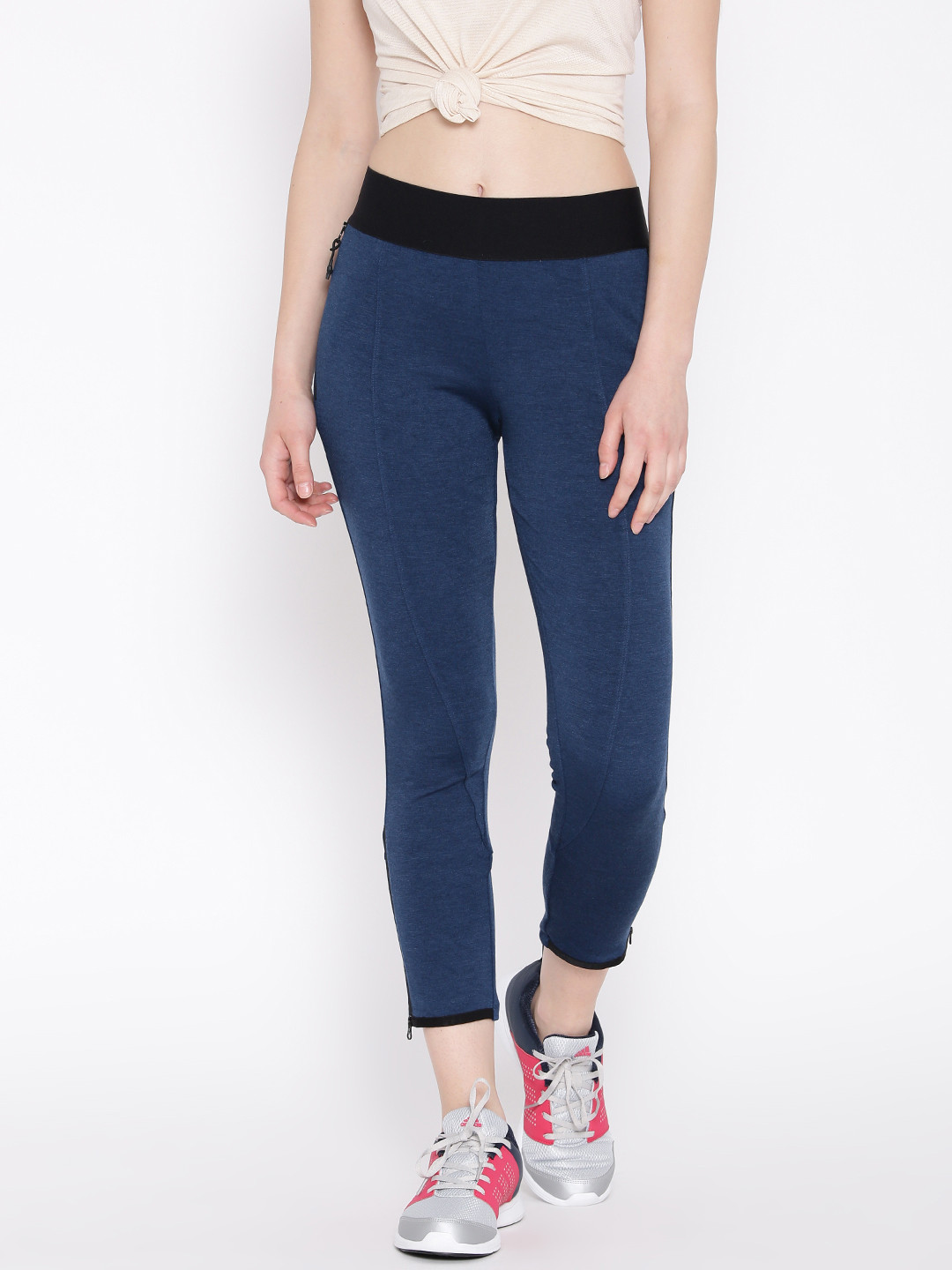 navy tights womens