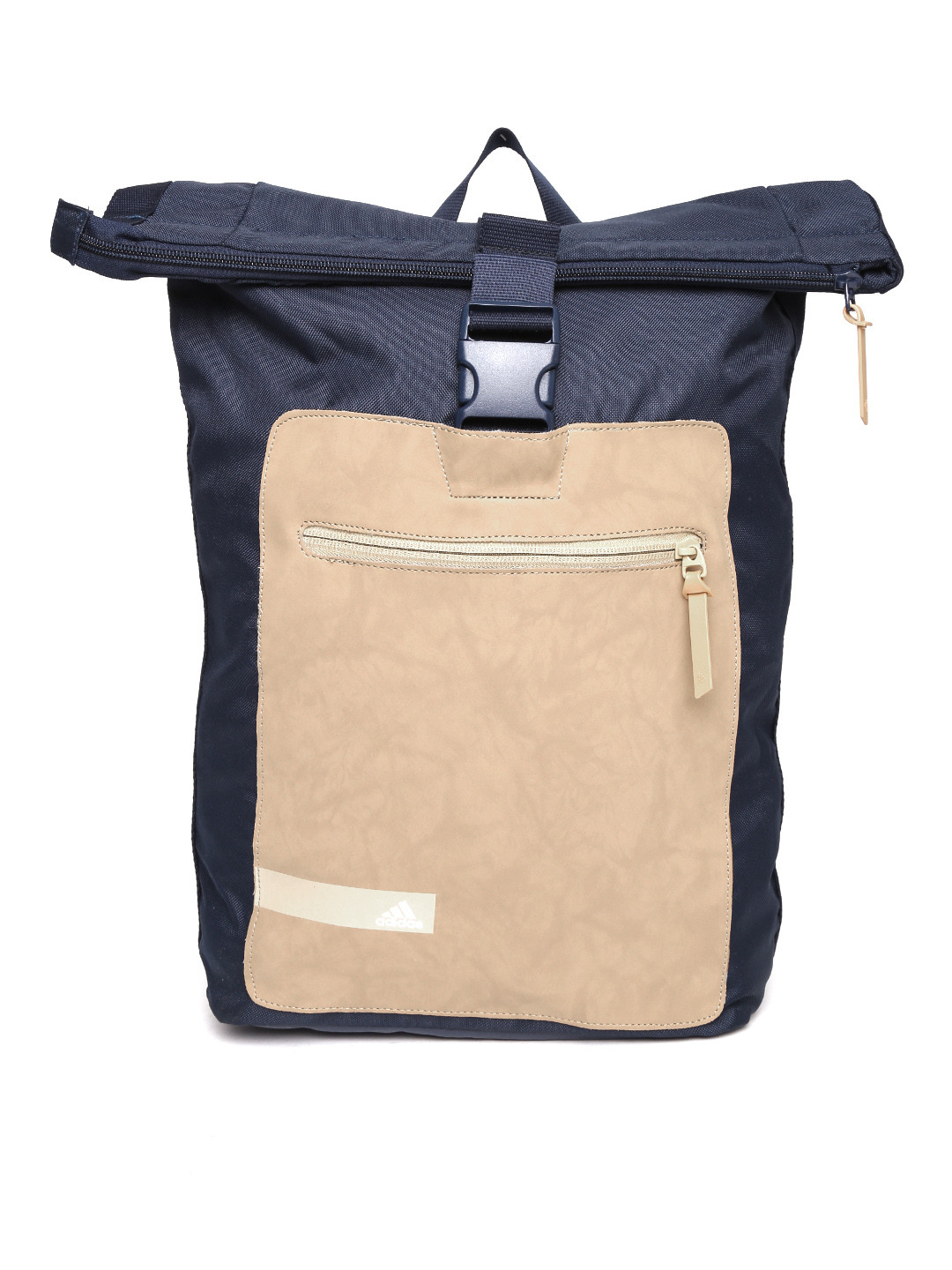 Buy ADIDAS Unisex Brown & Navy Youth Pack Colourblocked Laptop Backpack Backpacks for Unisex