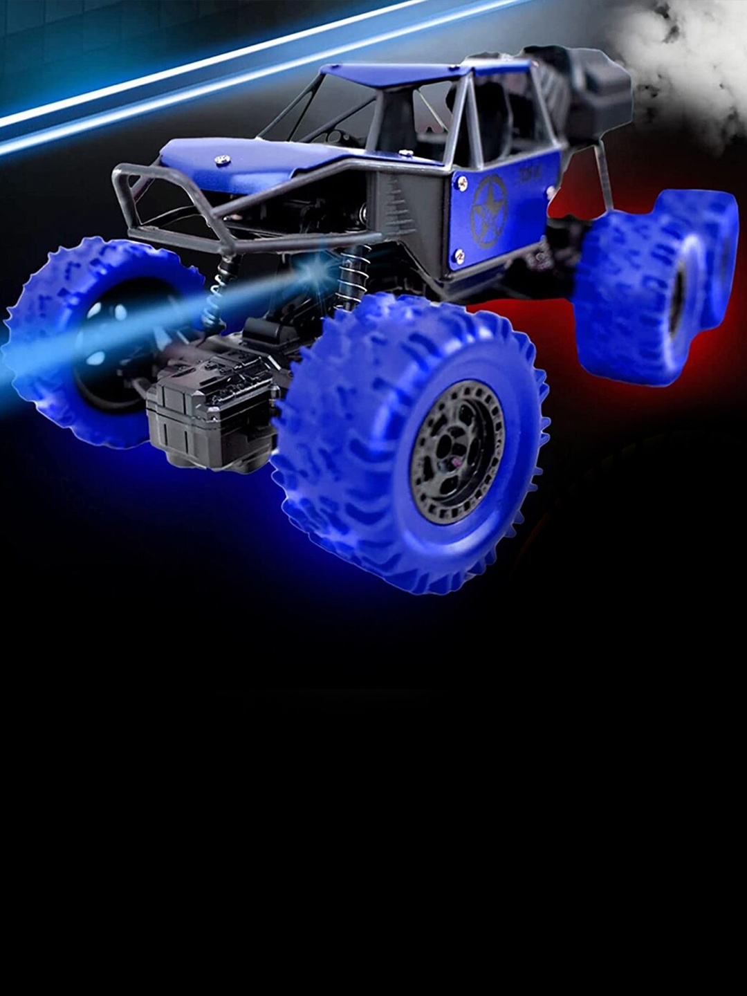 wembley rc monster truck remote control car for kids rock crawler