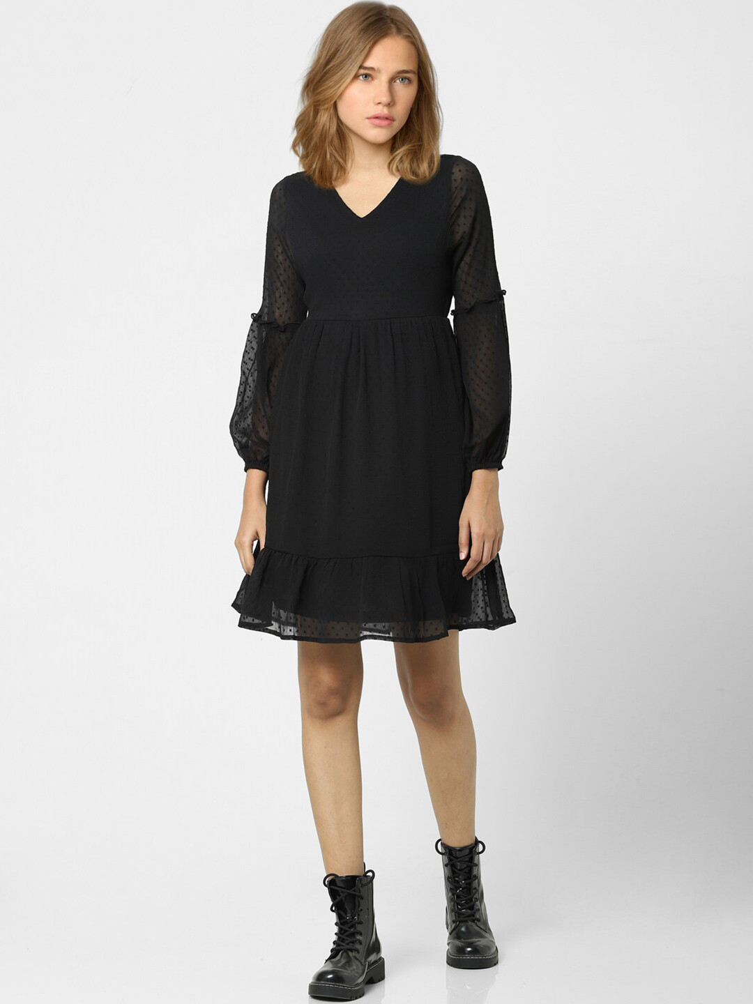 Buy ONLY Black Dress Dresses for Women 18096620 Myntra