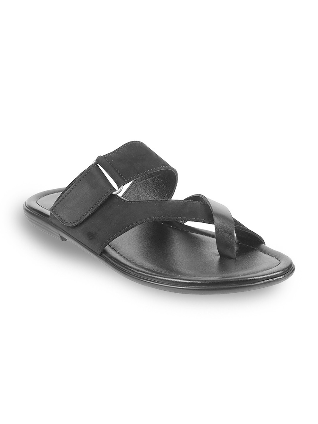 Buy Mochi Men Black Comfort Sandals Sandals for Men 18102428 Myntra