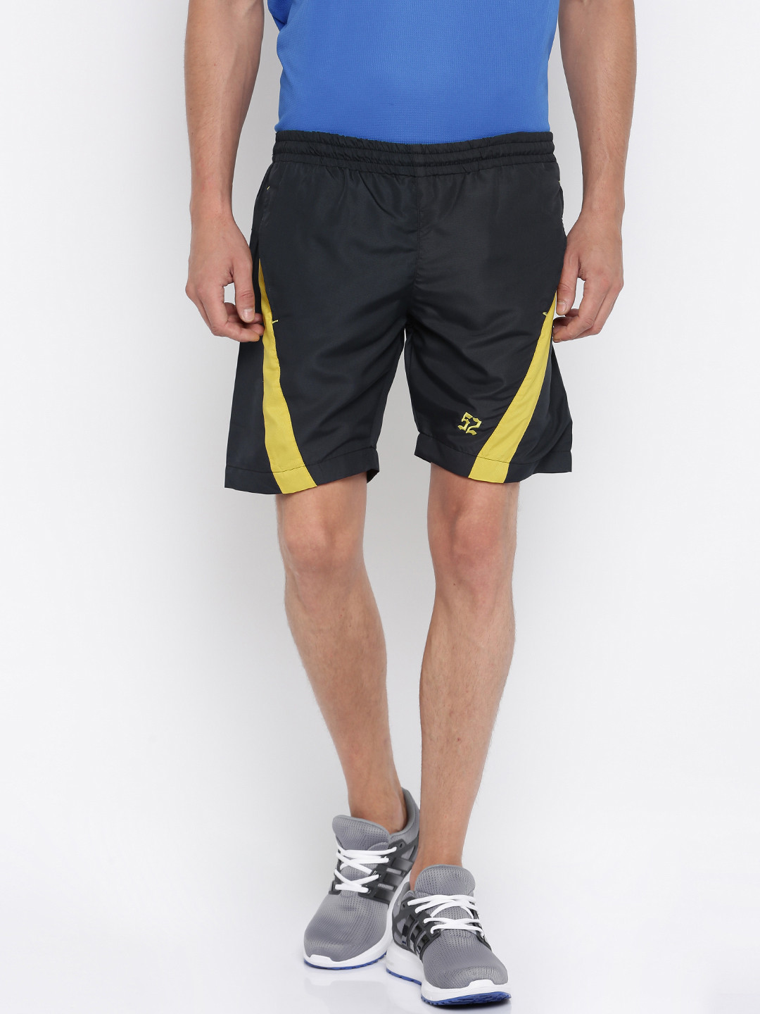 Buy Sports52 Wear Men Navy Solid Sports Shorts Shorts for Men 1812160