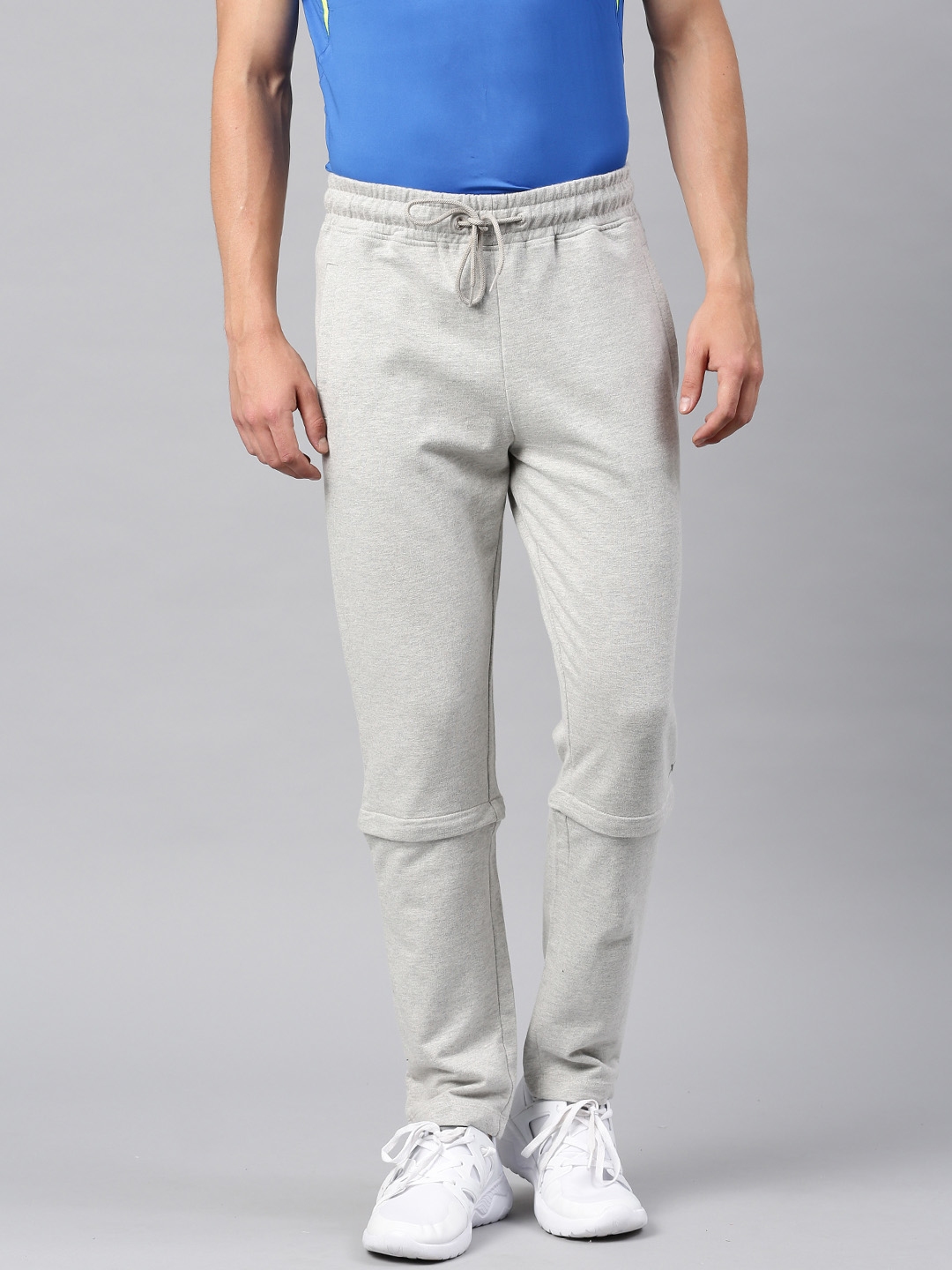 hrx grey track pants