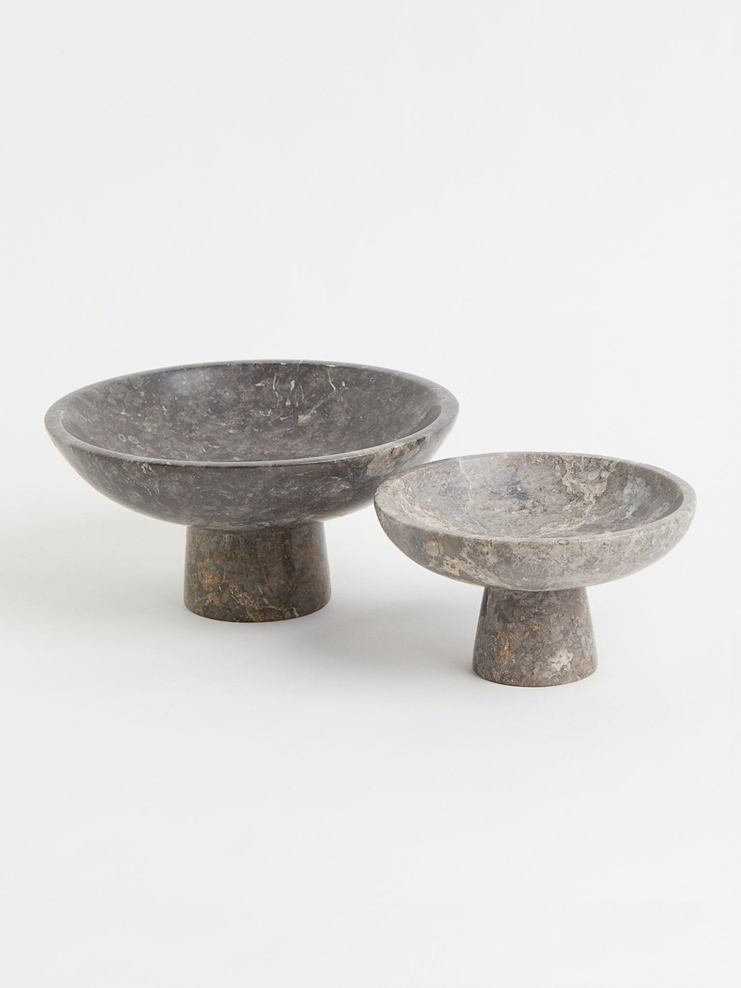 Buy H&M Grey Marble Pedestal Bowl Serveware for Unisex 18132448 Myntra