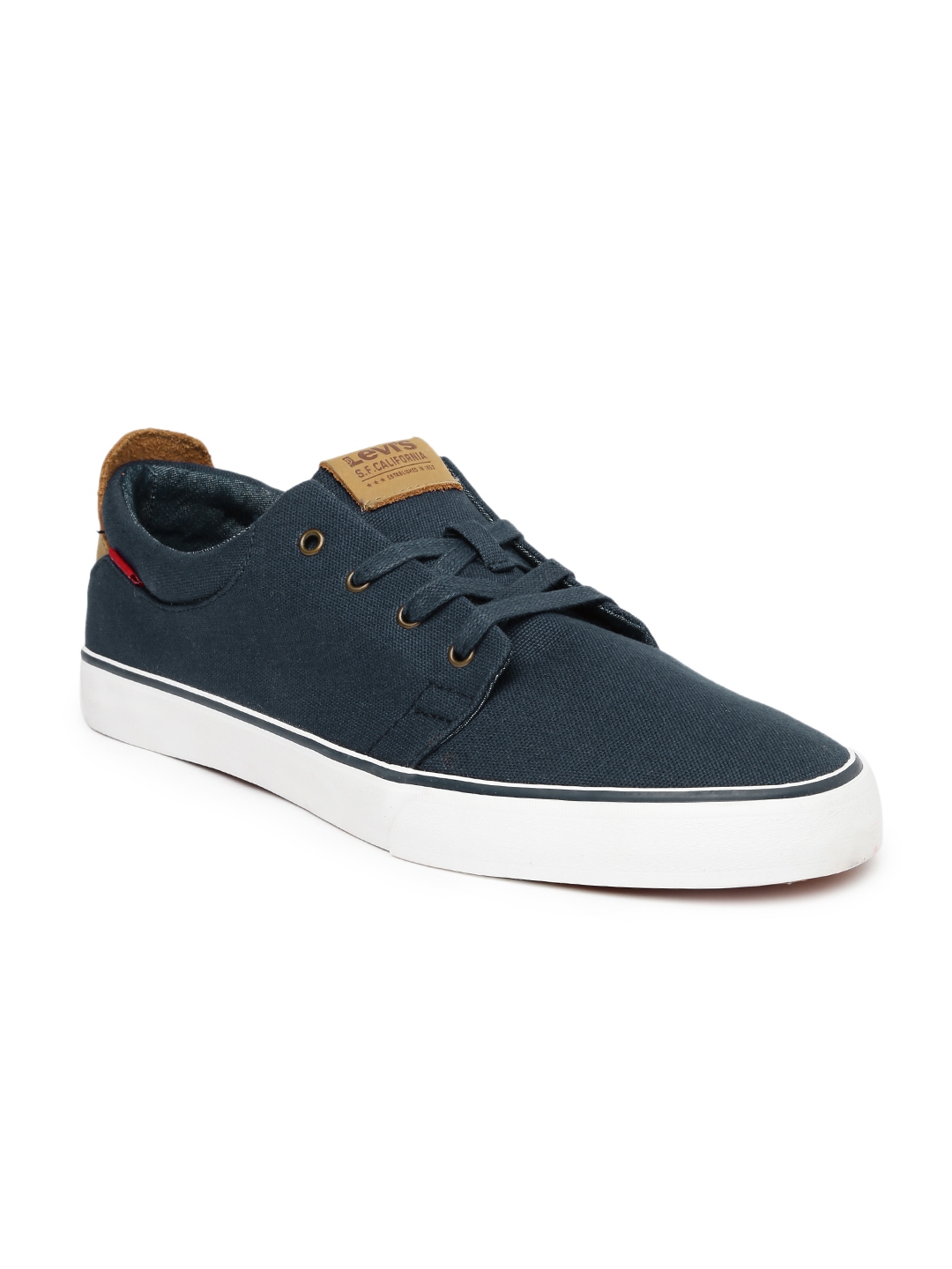 Buy Levis Men Navy Blue Sneakers - Casual Shoes for Men 1813426 | Myntra
