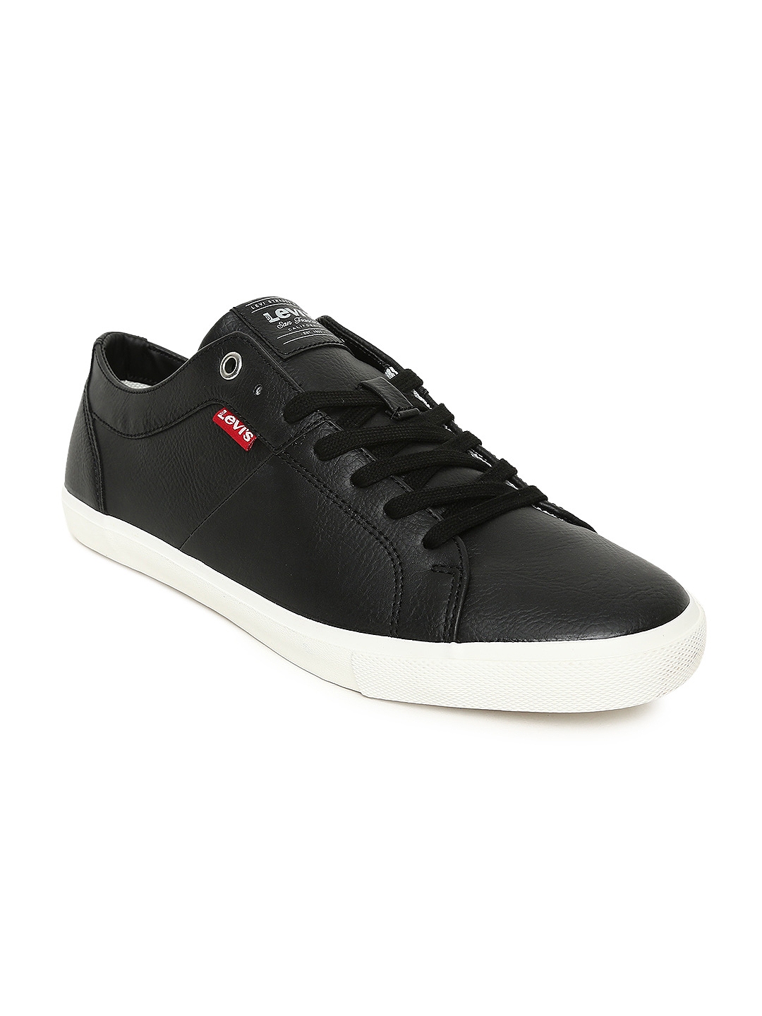Levis black casual shoes sales