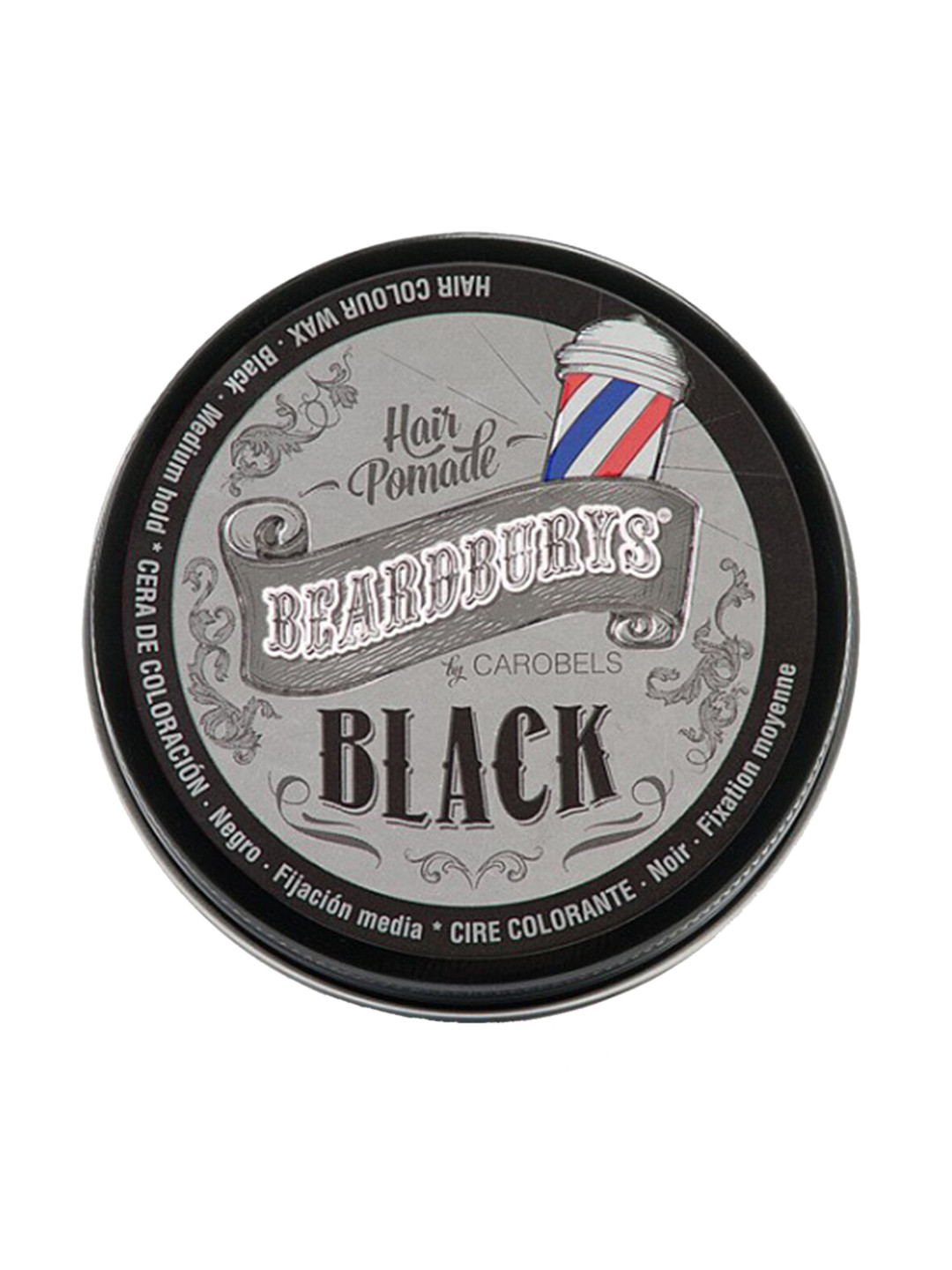 Buy BEARDBURYS Hair Colour Wax Pomade Black Hair Gels And Wax for Men