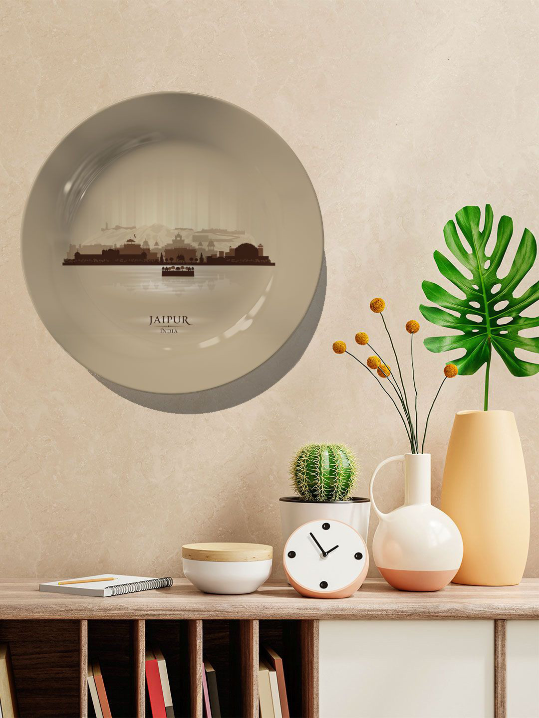 Buy ARTSPACE Brown Wall Decor Plates Wall Decor for Unisex 18144256