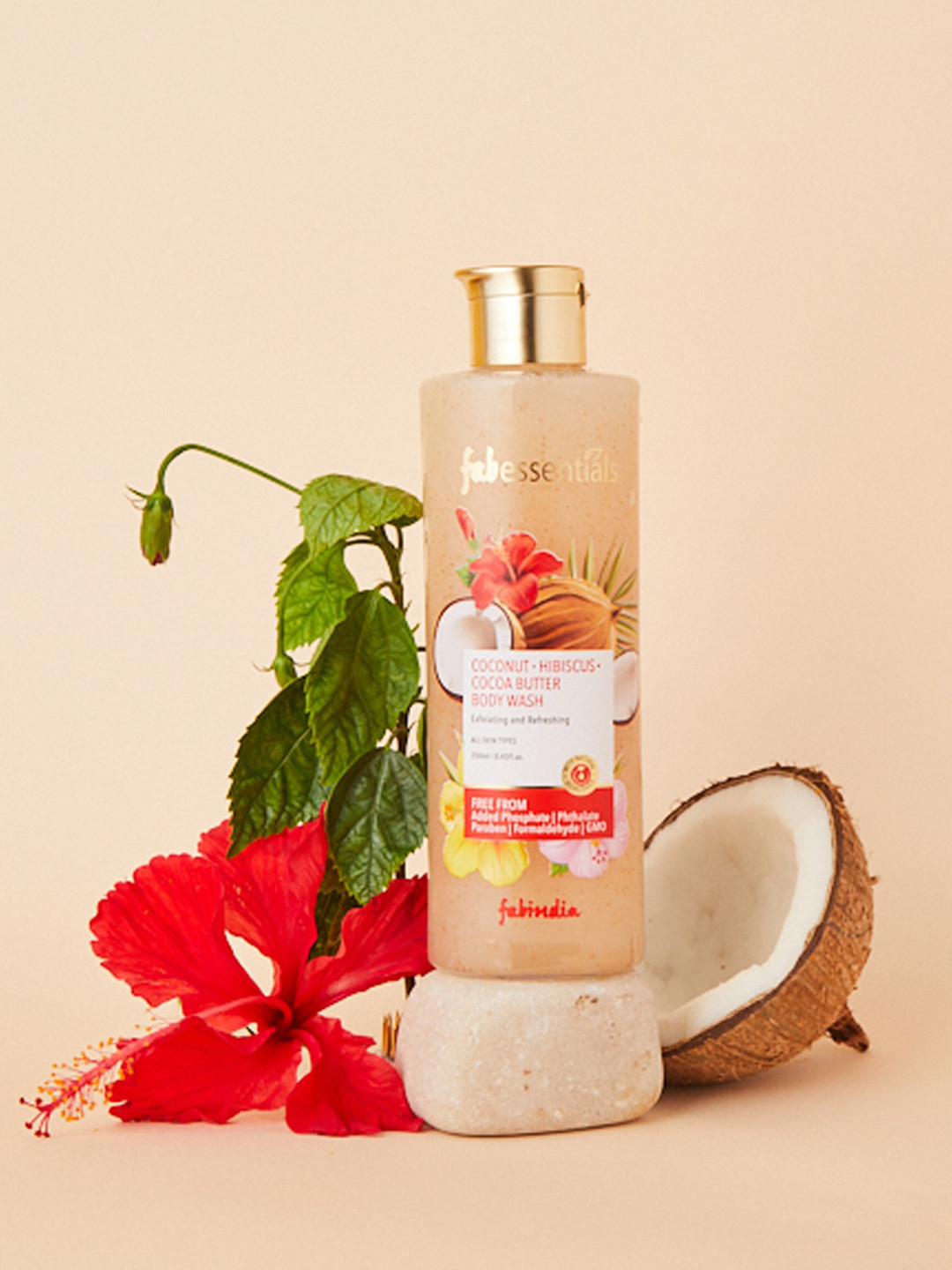 Buy Fabindia Coconut Hibiscus Cocoa Butter Body Wash 250 Ml Body Wash