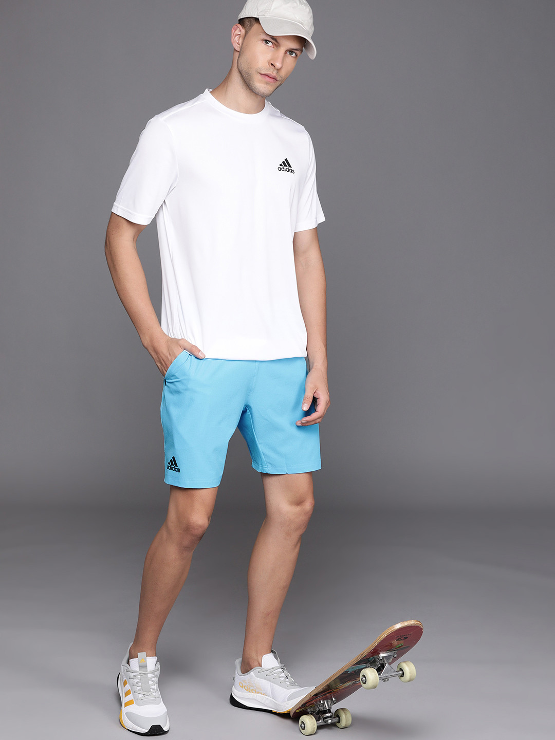 Buy ADIDAS Men Blue Tennis Shorts Shorts for Men 18153546 Myntra