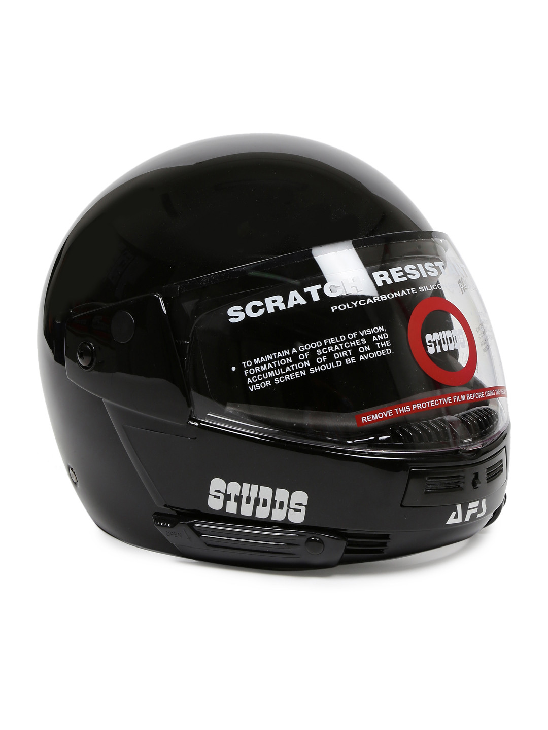 Buy Studds Men Black Ninja Pastel Extra Large Full Face Helmet