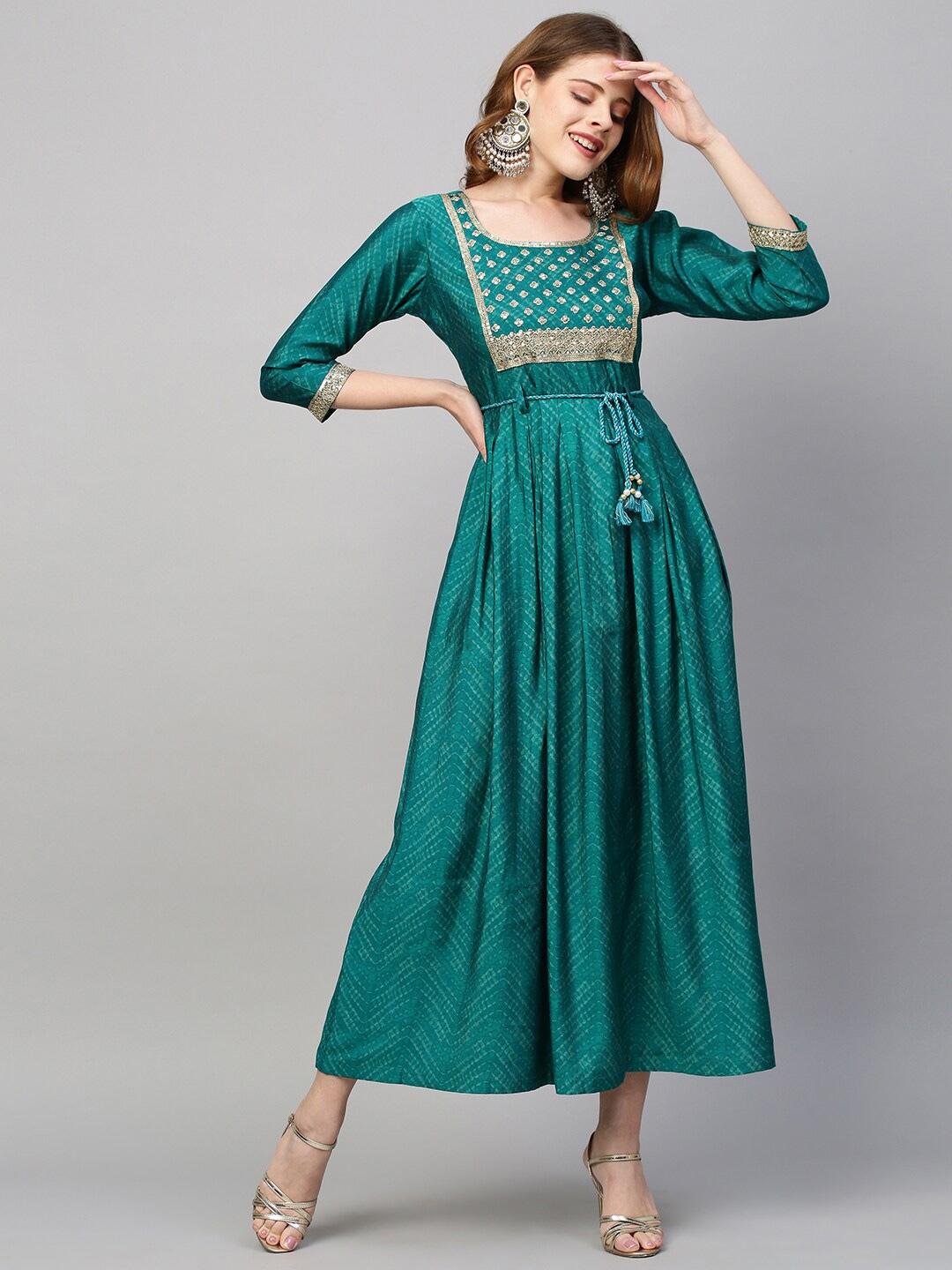 ethnic maxi dress TGS A.A