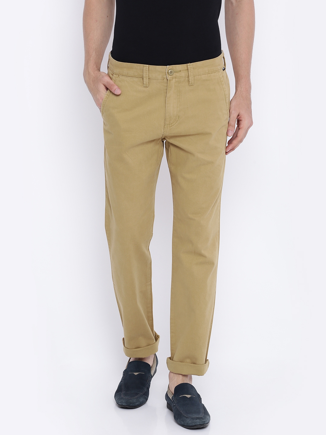 vans and trousers