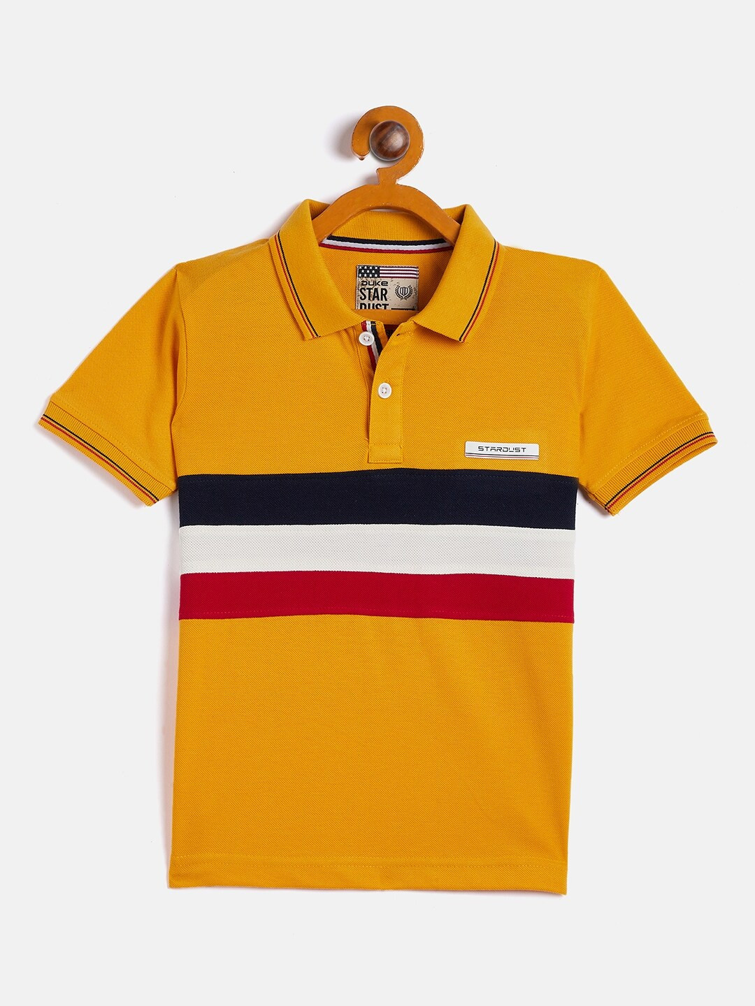 Buy Duke Boys Yellow Polo Collar T Shirt Tshirts for Boys 18174032 Myntra