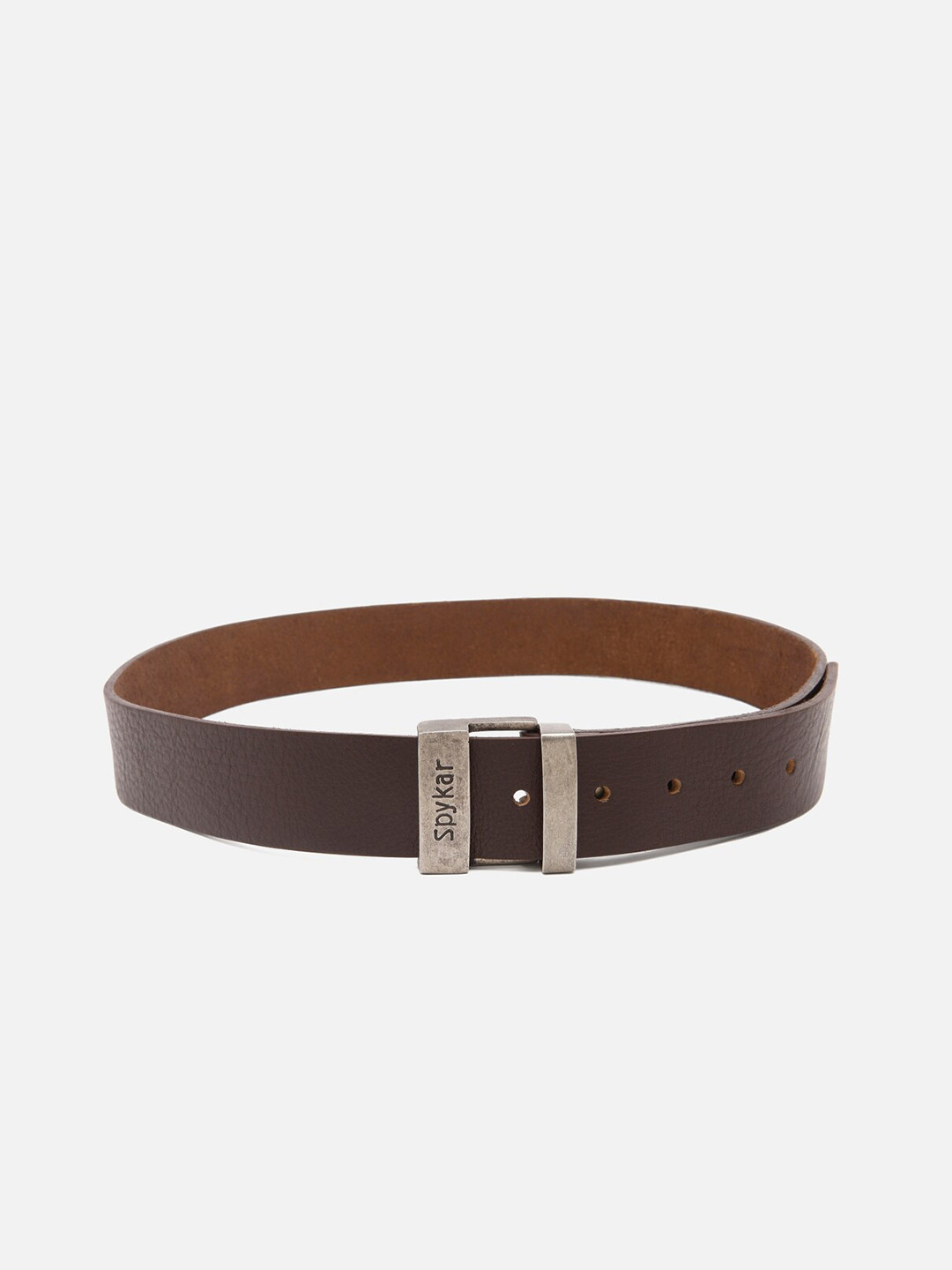 Buy SPYKAR Men Brown Leather Belt Belts for Men 18177176 Myntra