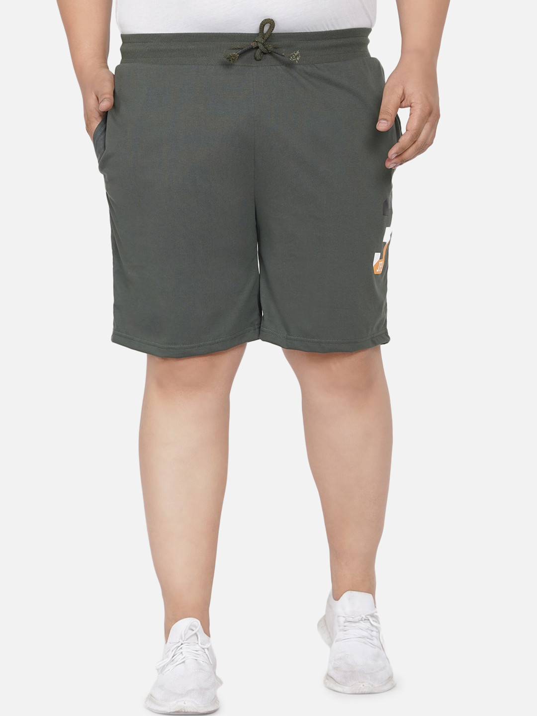 Buy John Pride Men Olive Green Sports Shorts Shorts for Men 18186216