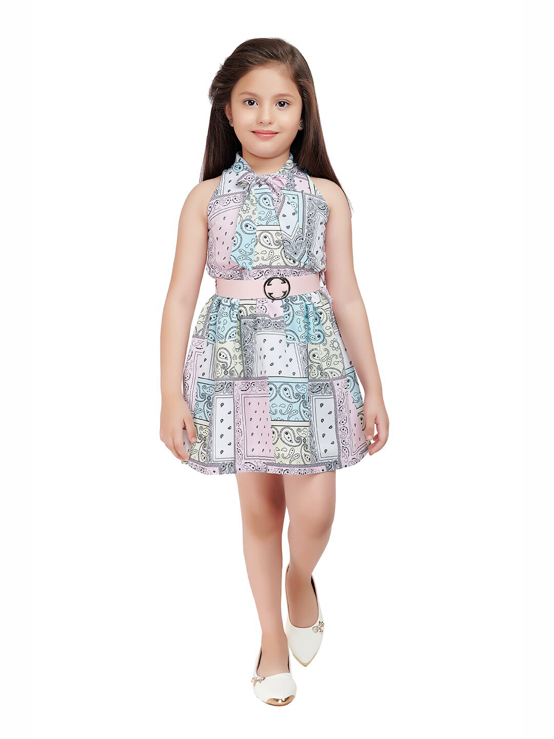 Buy Tiny Baby Pink A Line Dress Dresses for Girls 18189426 Myntra