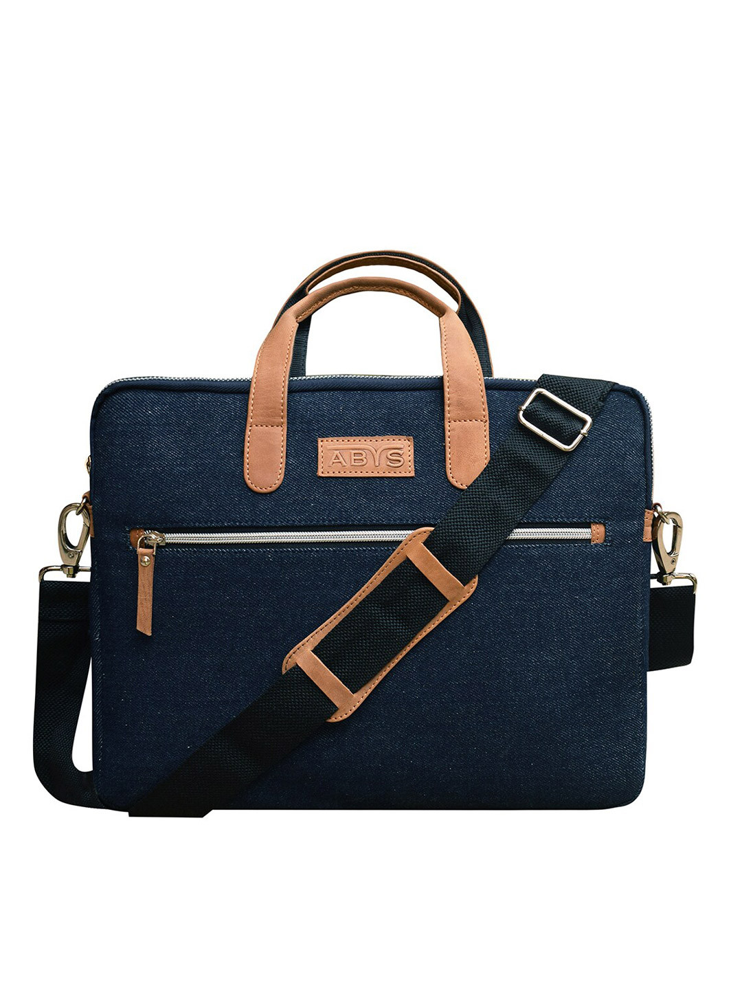 Buy ABYS Unisex Blue Colourblocked Laptop Bag Laptop Bag for Unisex