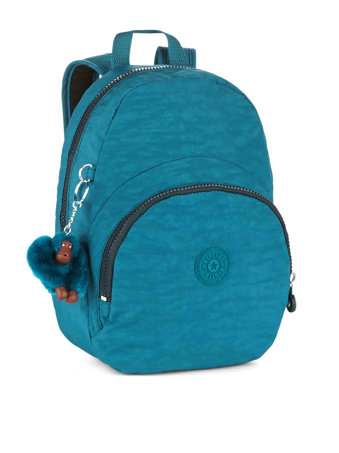 Buy Kipling Girls Teal Blue Water Resistant Washed Backback Backpacks