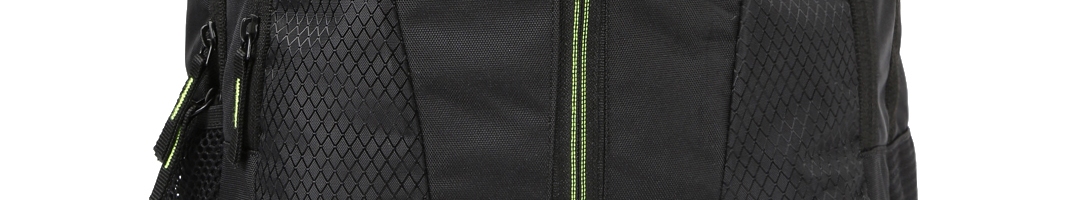 Buy HRX By Hrithik Roshan Unisex Black Solid Lifestyle Backpack ...