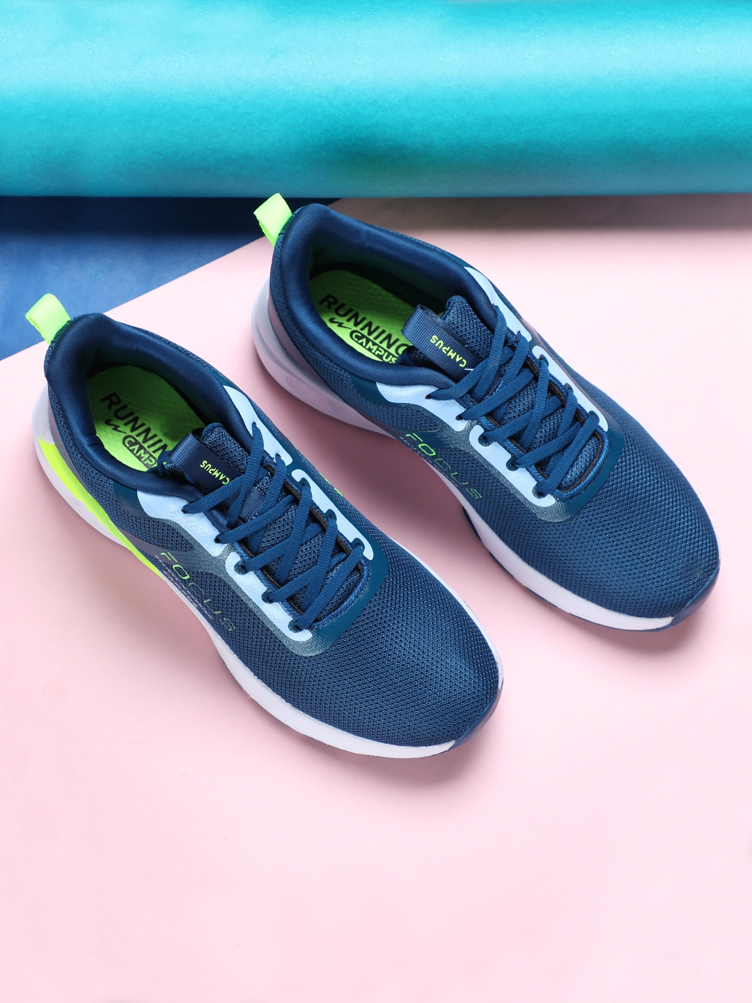 Buy Campus Men Navy Blue Mesh Running Shoes Sports Shoes for Men