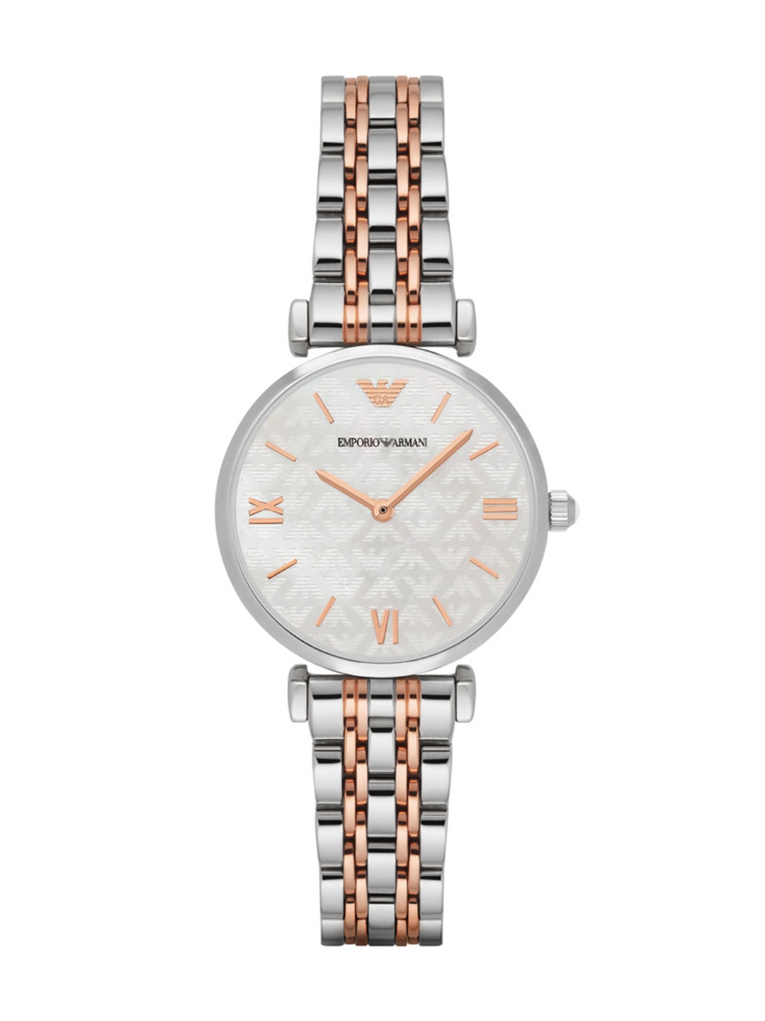 Buy Emporio Armani Women Silver Toned Analogue Watch AR1987 - Watches ...