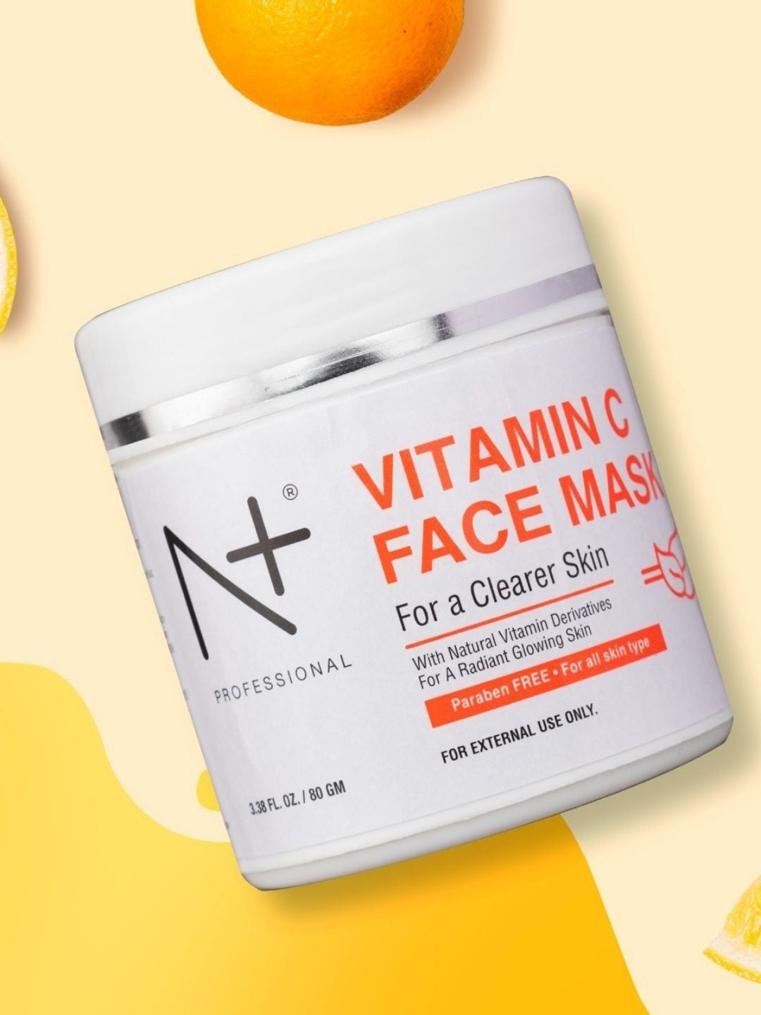 Buy N Plus Professional Vitamin C Face Mask For Clearer Skin 80 G Mask And Peel for Unisex