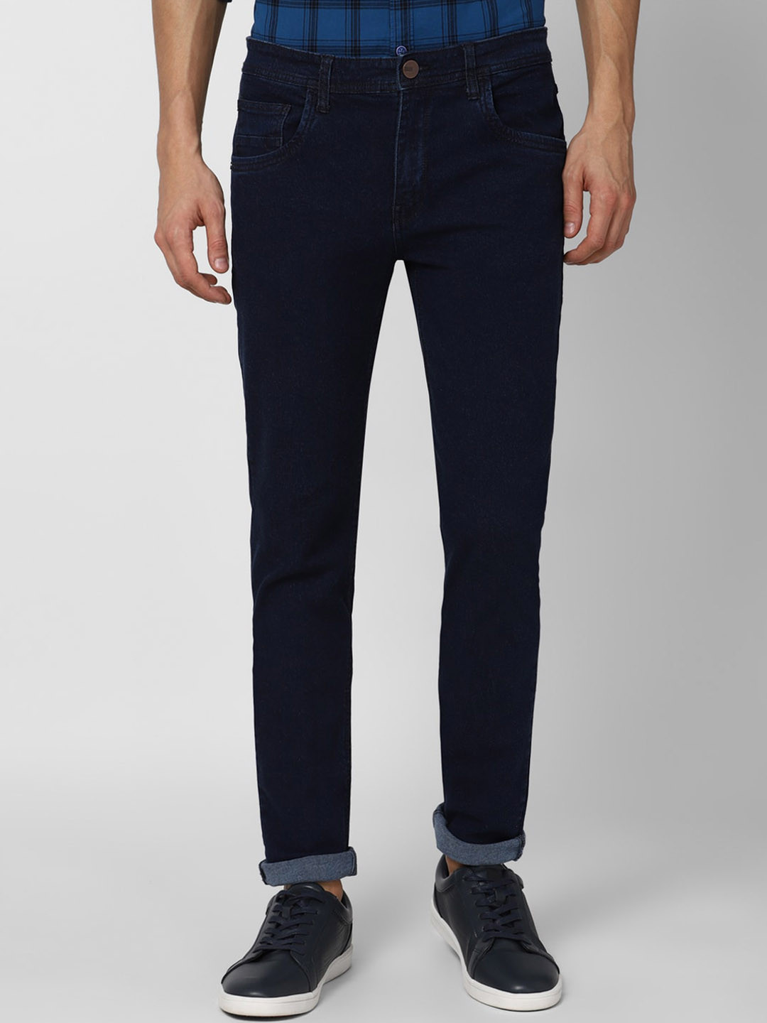 Tuta Van Heusen uomo vestibilità classica 2 pezzi 40 S/33 vita blu navy