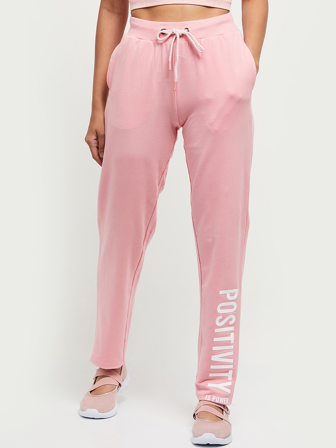 Buy Max Women Pink Solid Track Pants - Track Pants for Women 18222152 ...