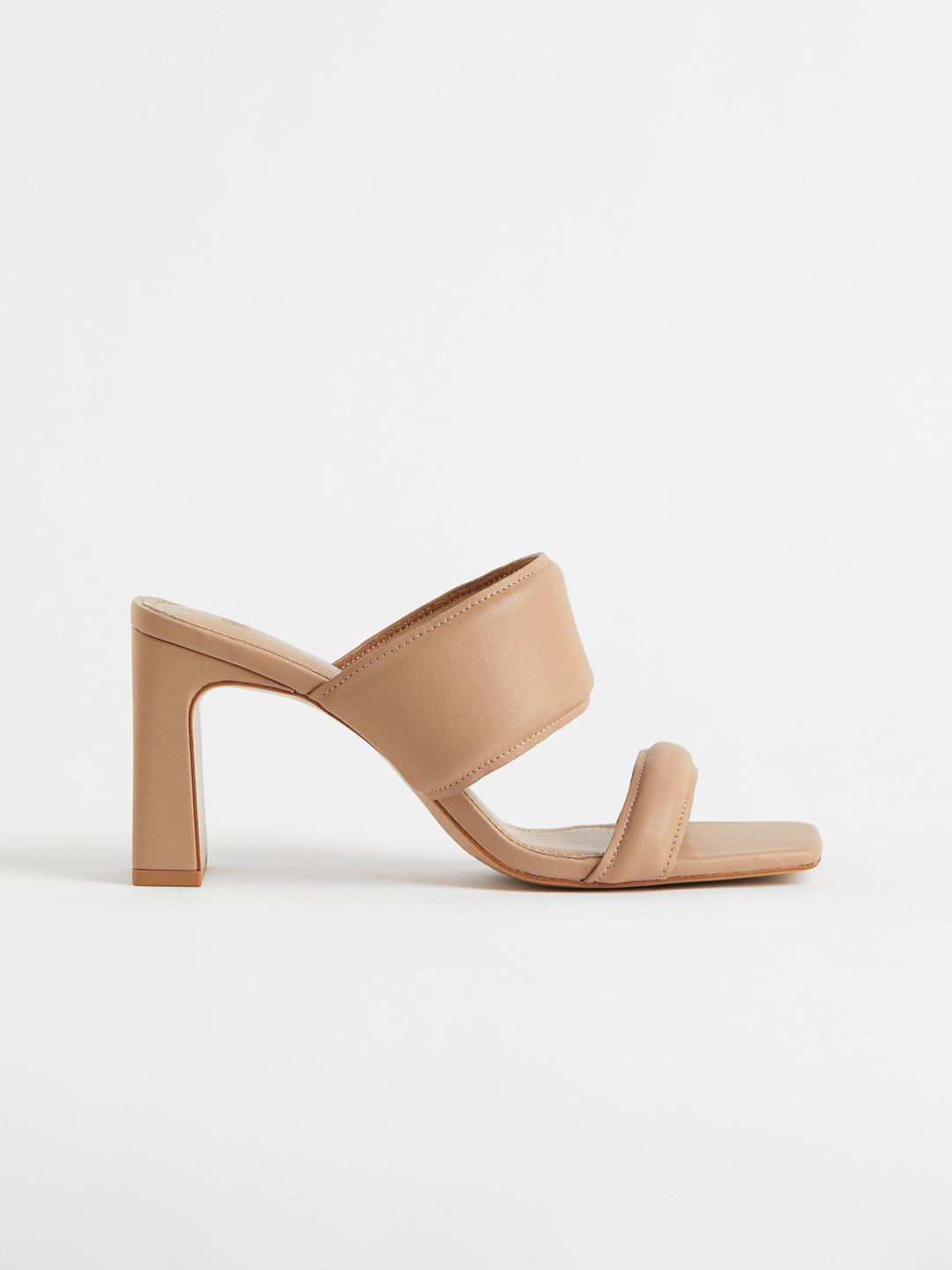 Buy H&M Women Beige Mules Heels for Women 18224048 Myntra
