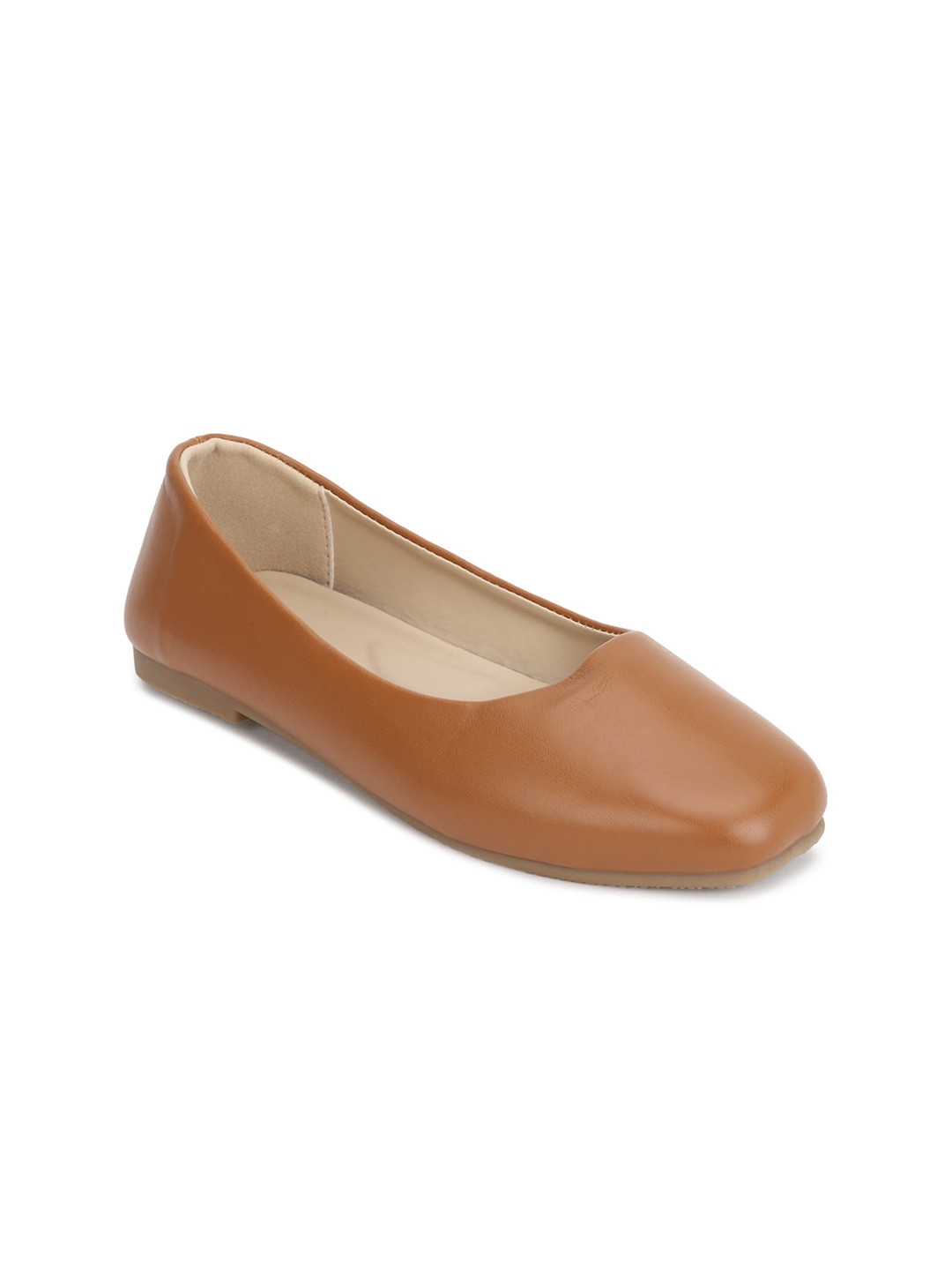 Buy Van Heusen Woman Women Brown Ballerinas Flats Flats for Women