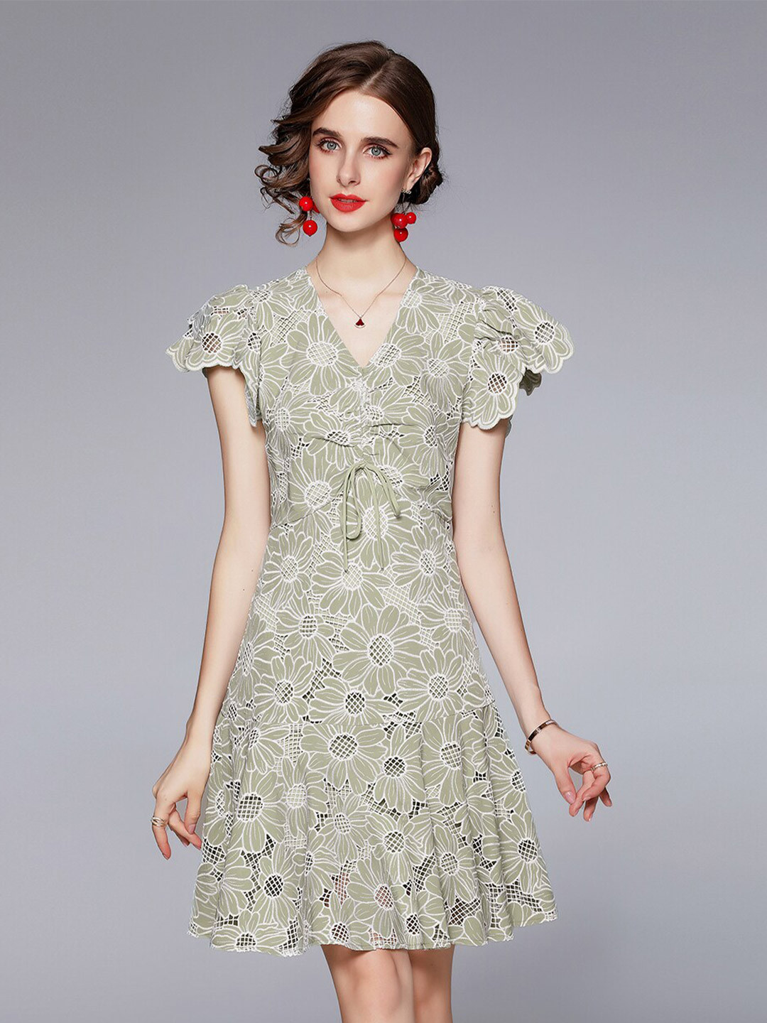 Buy JC Collection Women Green Floral Dress Dresses for Women 18228798