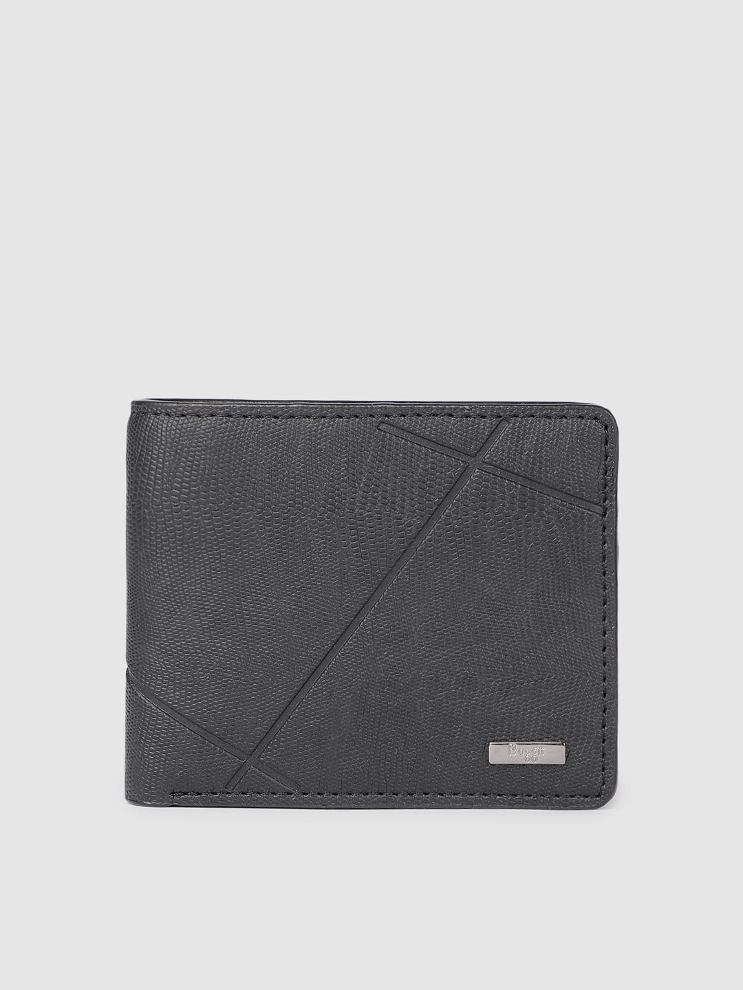 Buy Baggit Men Black Solid Two Fold Wallet Wallets for Men 18229648